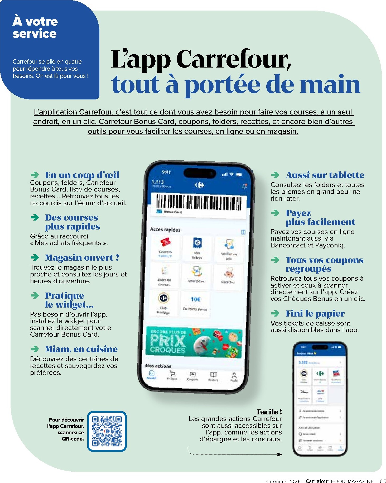 carrefour - Huidige Carrefour - Douce saison folder geldig van donderdag 08/10/2026 tot woensdag 18/11/2026 - page: 65
