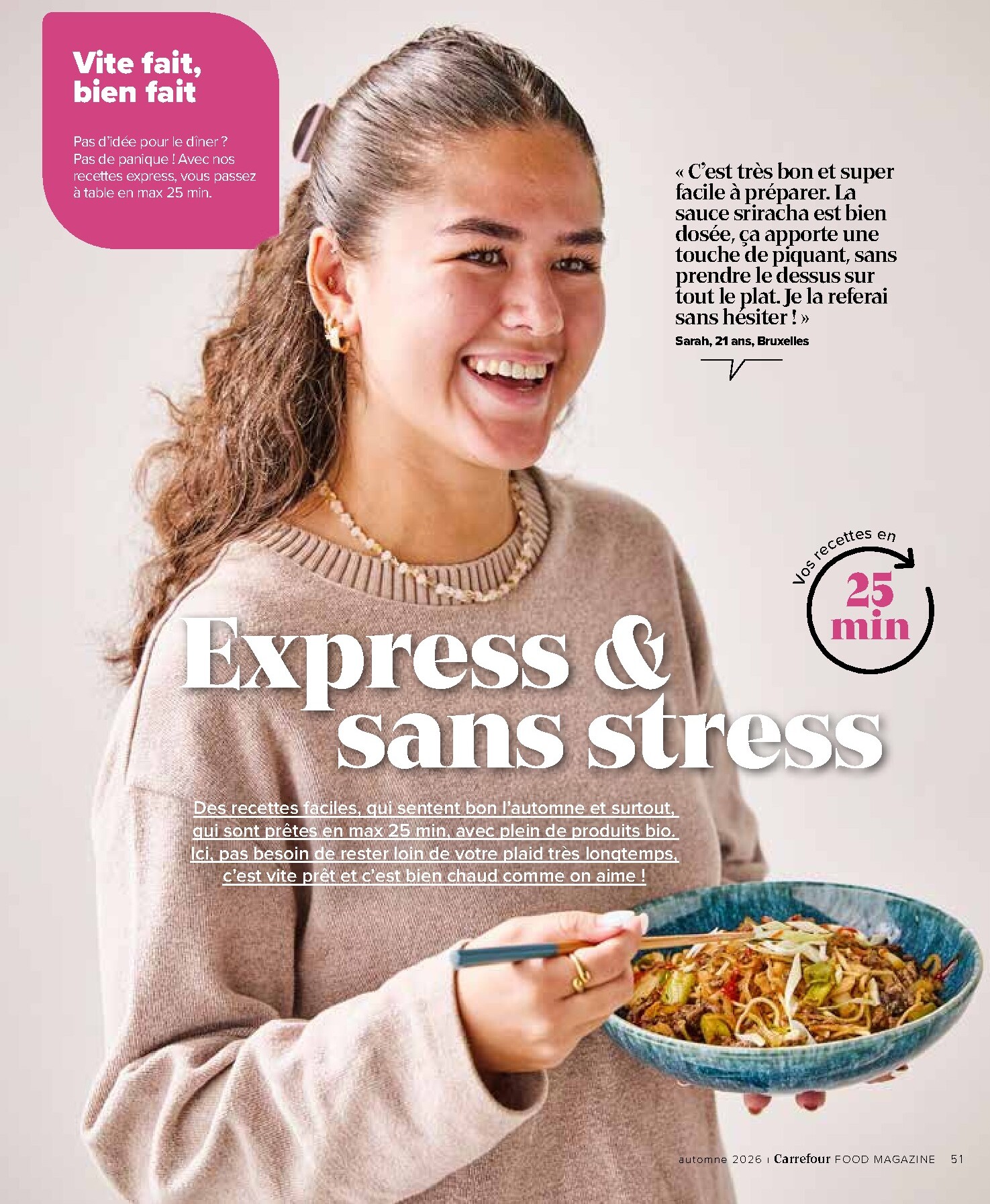 carrefour - Huidige Carrefour - Douce saison folder geldig van donderdag 08/10/2026 tot woensdag 18/11/2026 - page: 51