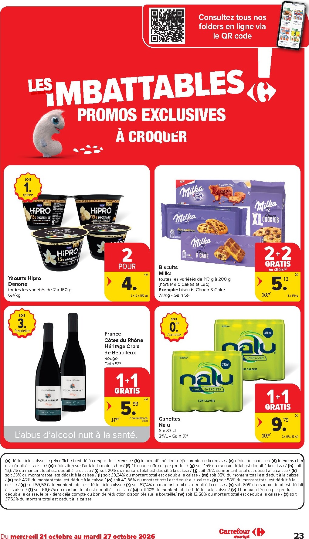 carrefour - Carrefour Market folder voor volgende week van woensdag 21/10/2026 tot dinsdag 27/10/2026 - page: 23