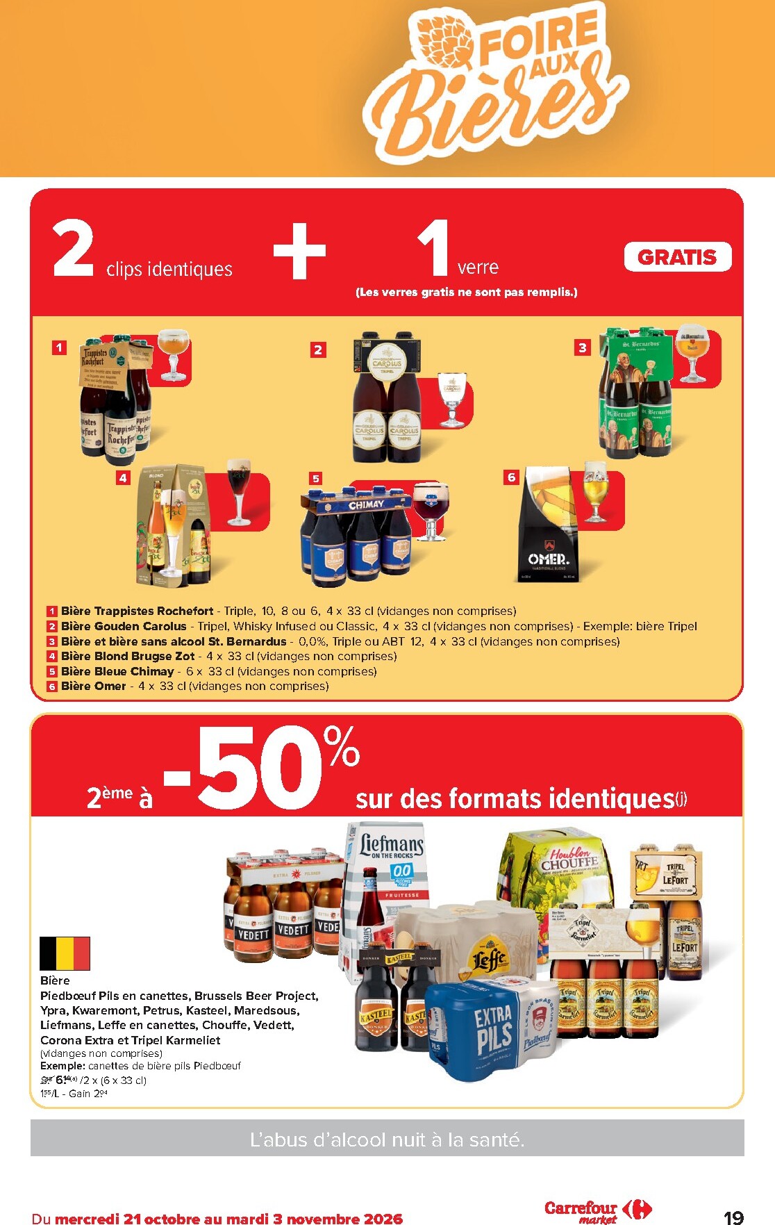 carrefour - Carrefour Market folder voor volgende week van woensdag 21/10/2026 tot dinsdag 27/10/2026 - page: 19