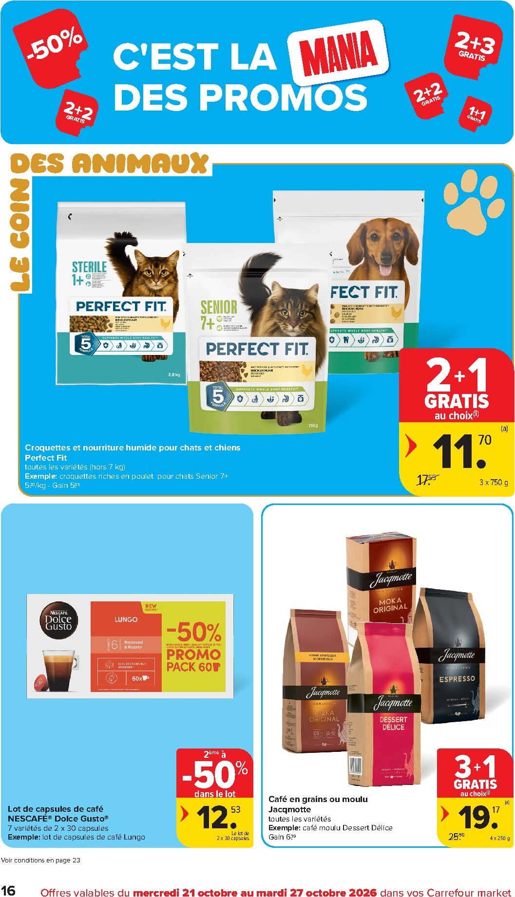 carrefour - Carrefour Market folder voor volgende week van woensdag 21/10/2026 tot dinsdag 27/10/2026 - page: 16