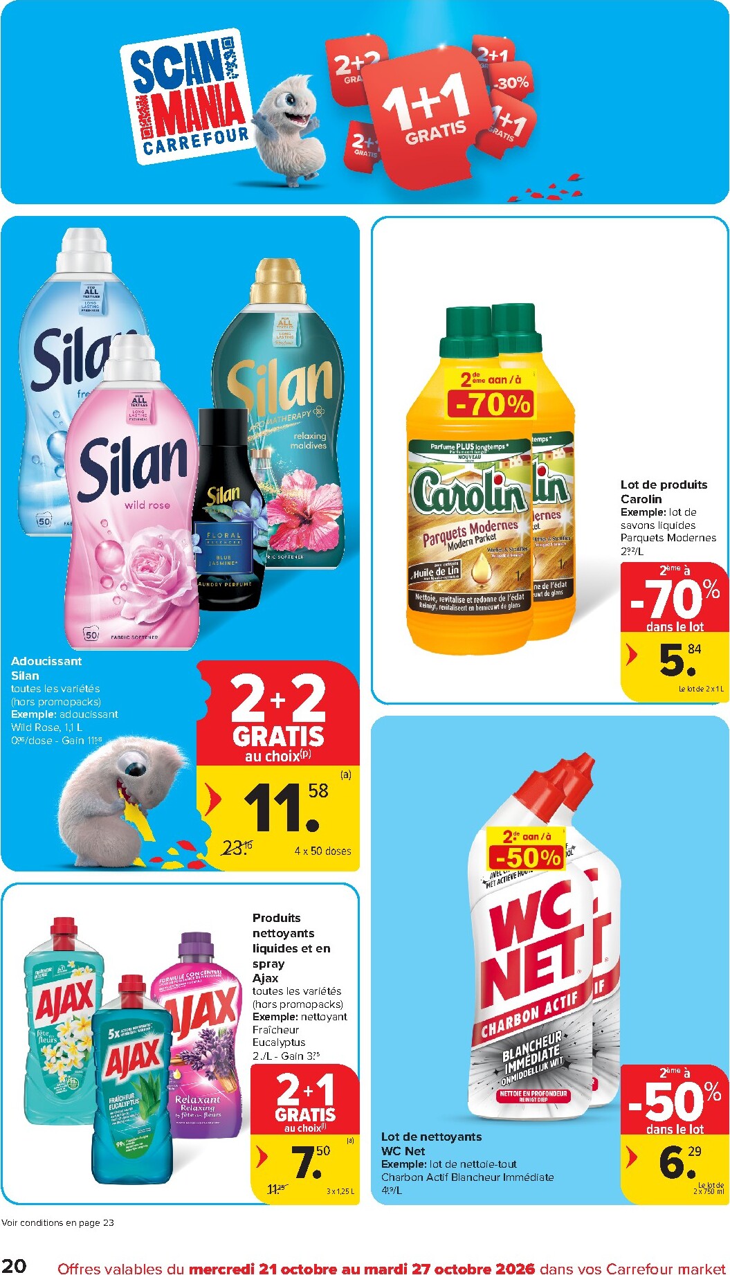carrefour - Carrefour Market folder voor volgende week van woensdag 21/10/2026 tot dinsdag 27/10/2026 - page: 20