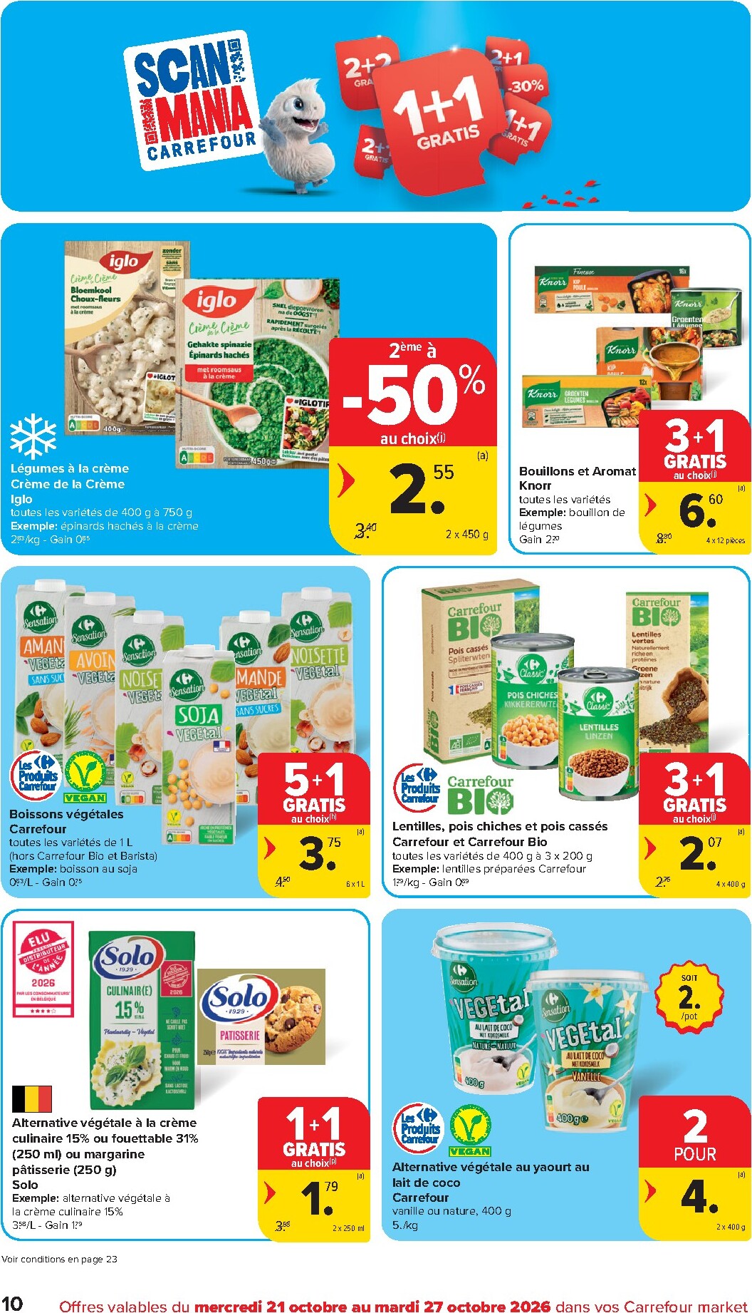 carrefour - Carrefour Market folder voor volgende week van woensdag 21/10/2026 tot dinsdag 27/10/2026 - page: 10
