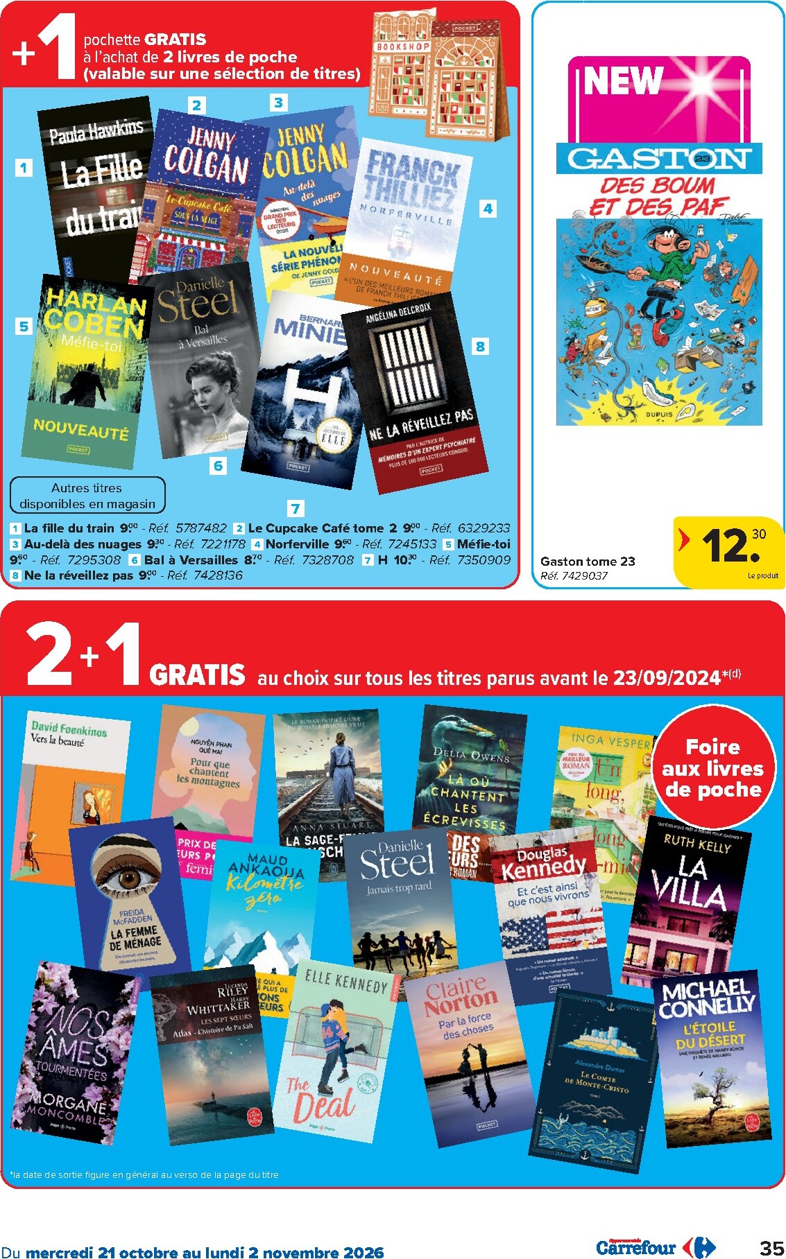 carrefour - Carrefour Hypermarchés folder voor volgende week van woensdag 21/10/2026 tot maandag 02/11/2026 - page: 35