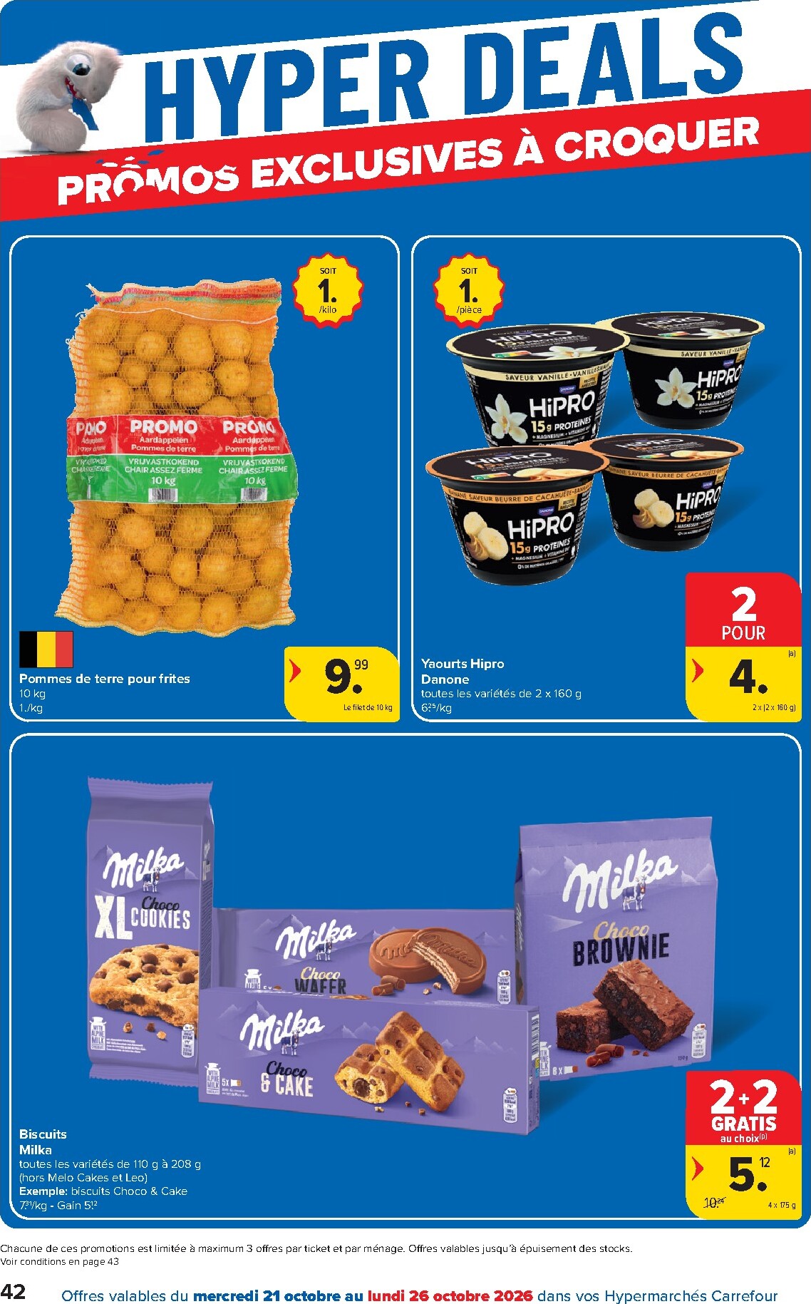 carrefour - Carrefour Hypermarchés folder voor volgende week van woensdag 21/10/2026 tot maandag 02/11/2026 - page: 42
