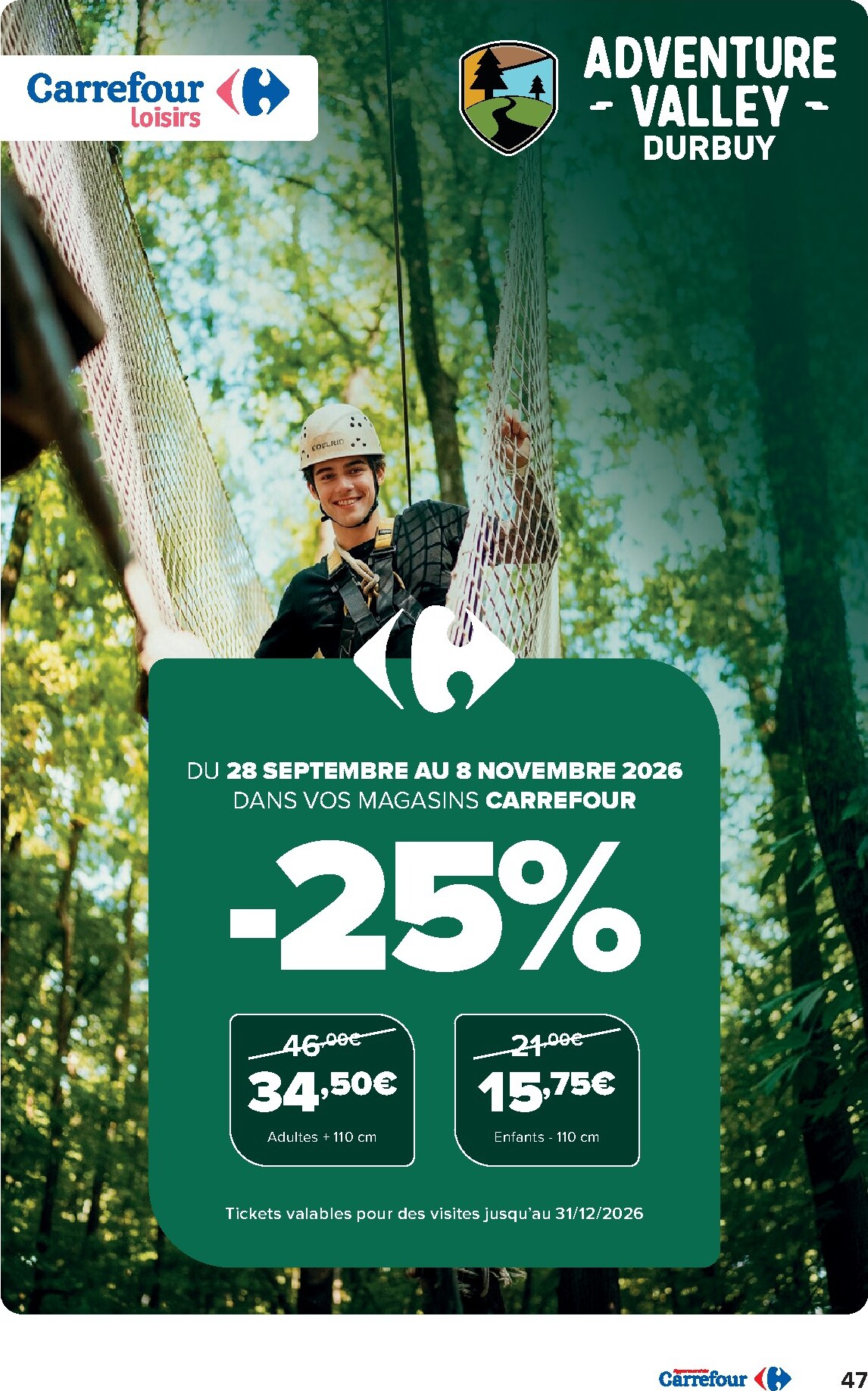 carrefour - Carrefour Hypermarchés folder voor volgende week van woensdag 21/10/2026 tot maandag 02/11/2026 - page: 47