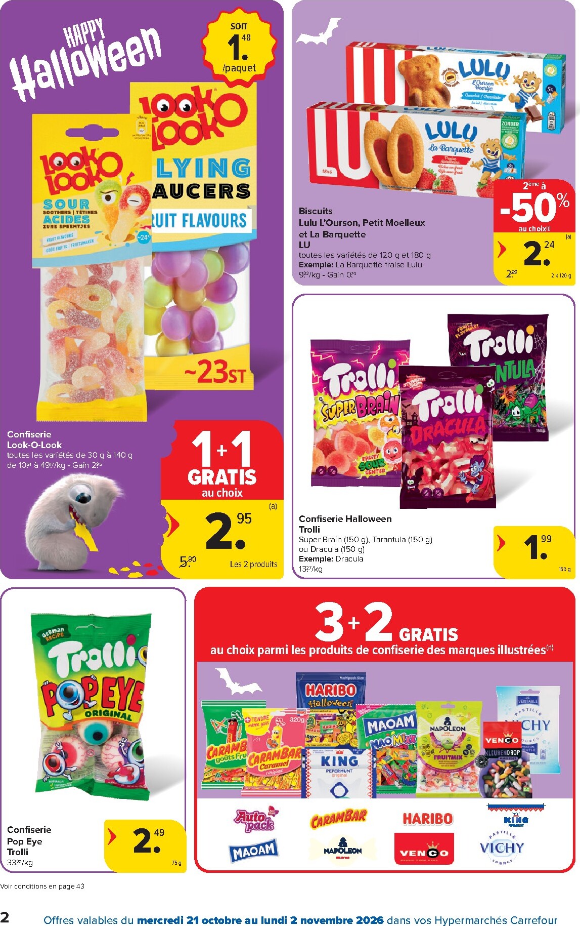 carrefour - Carrefour Hypermarchés folder voor volgende week van woensdag 21/10/2026 tot maandag 02/11/2026 - page: 2
