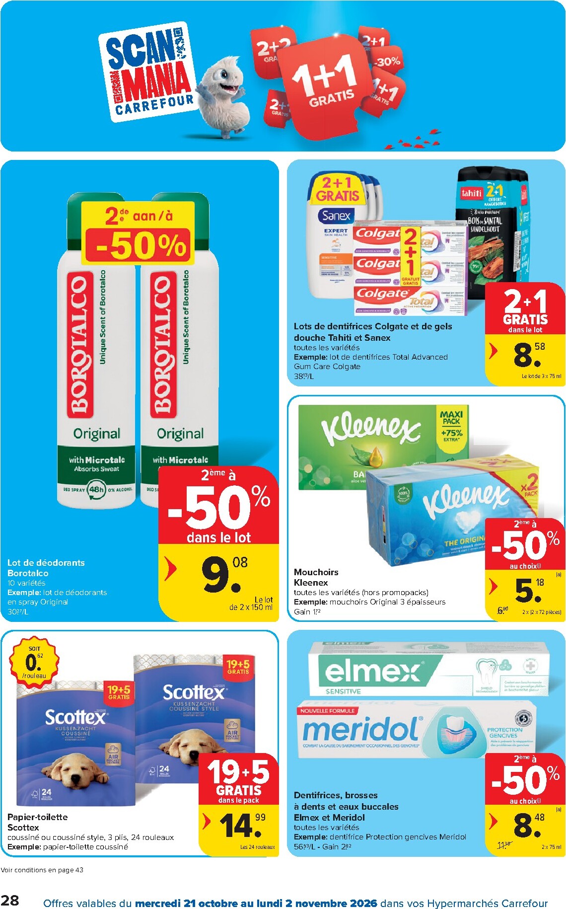 carrefour - Carrefour Hypermarchés folder voor volgende week van woensdag 21/10/2026 tot maandag 02/11/2026 - page: 28