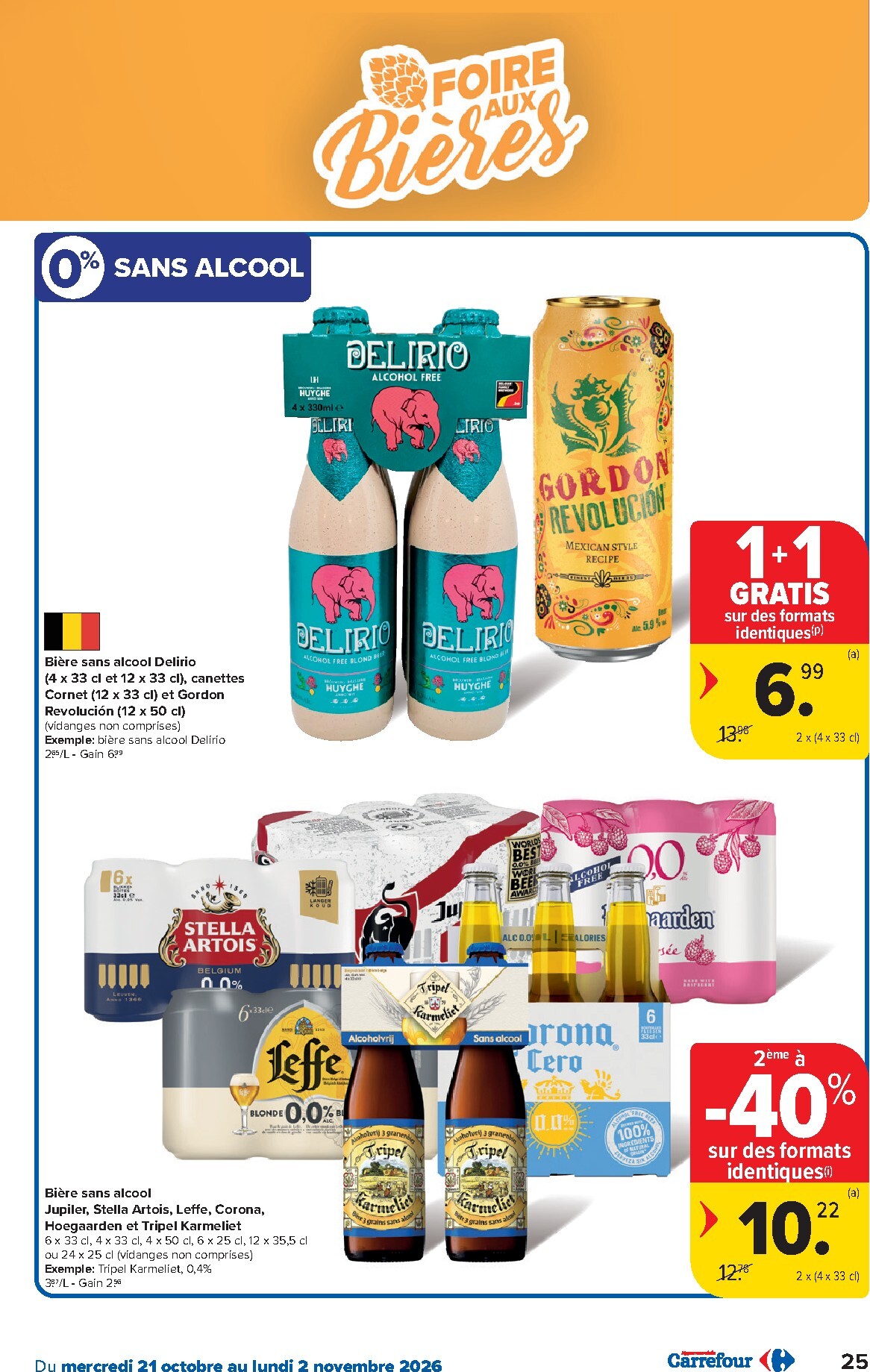 carrefour - Carrefour Hypermarchés folder voor volgende week van woensdag 21/10/2026 tot maandag 02/11/2026 - page: 25