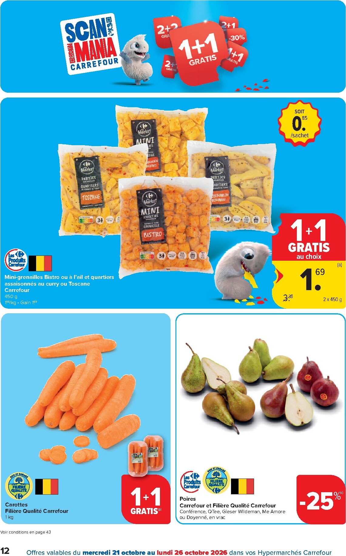 carrefour - Carrefour Hypermarchés folder voor volgende week van woensdag 21/10/2026 tot maandag 02/11/2026 - page: 12