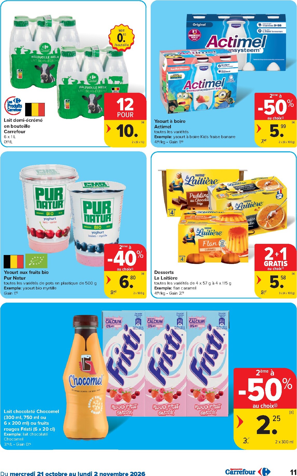 carrefour - Carrefour Hypermarchés folder voor volgende week van woensdag 21/10/2026 tot maandag 02/11/2026 - page: 11