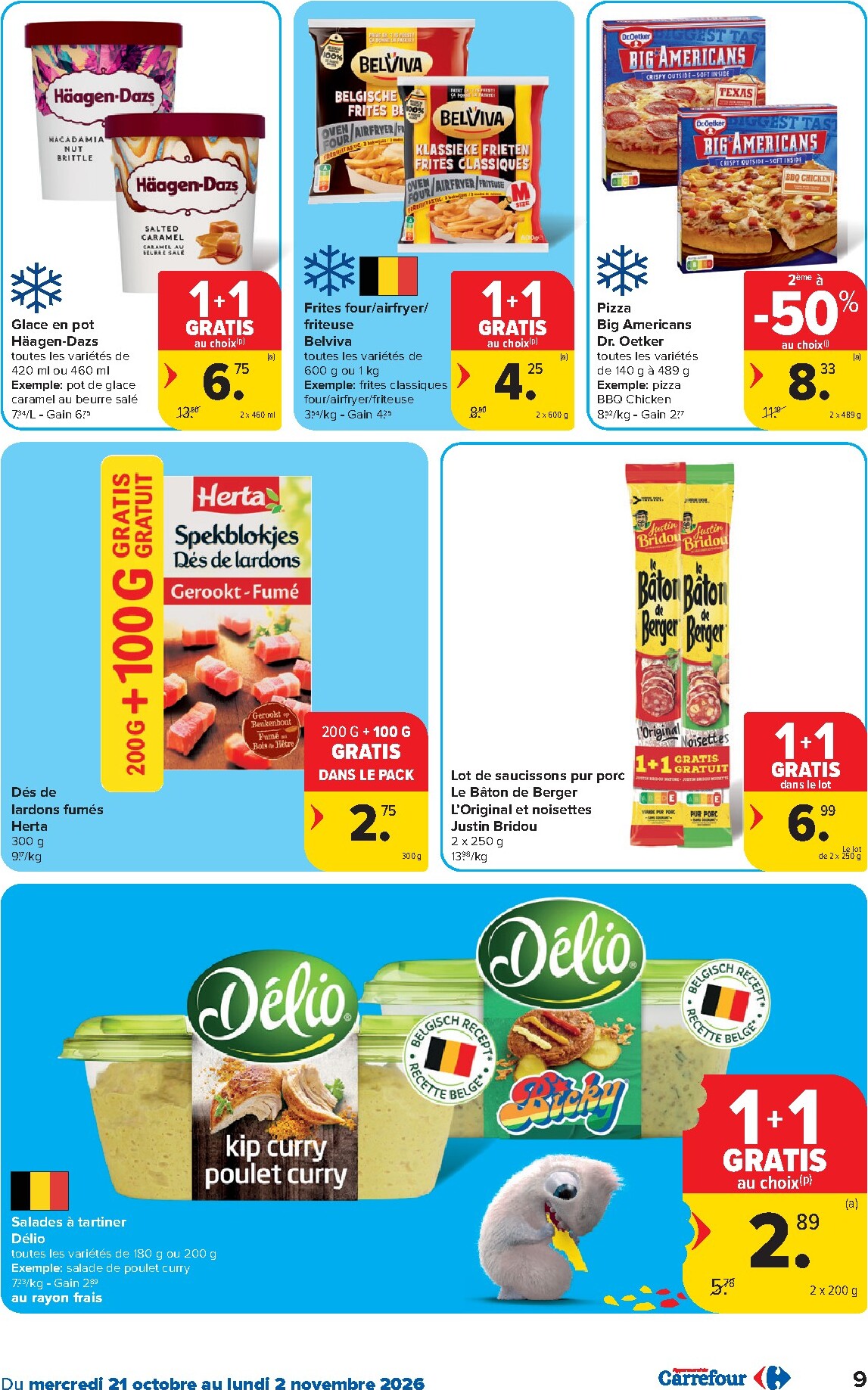 carrefour - Carrefour Hypermarchés folder voor volgende week van woensdag 21/10/2026 tot maandag 02/11/2026 - page: 9