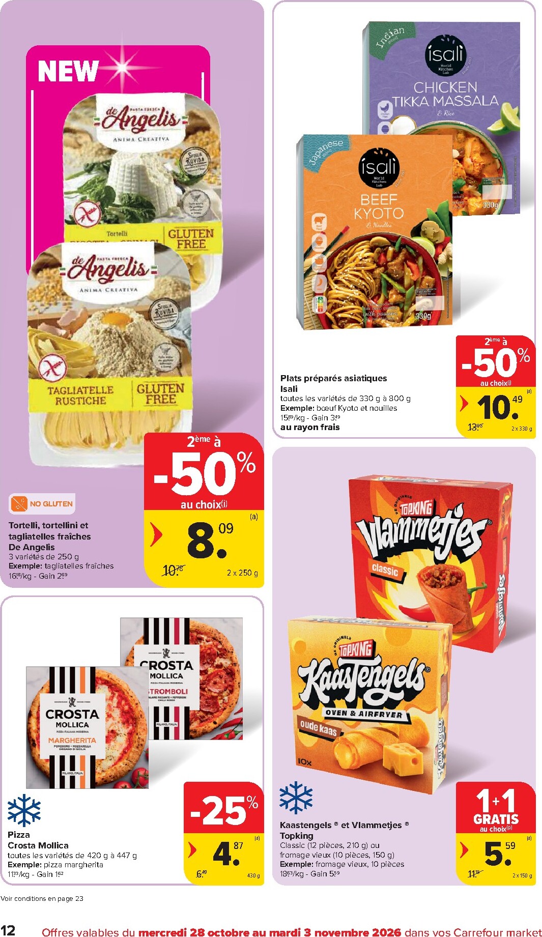 carrefour - Carrefour Market folder voor volgende week van woensdag 28/10/2026 tot dinsdag 03/11/2026 - page: 12
