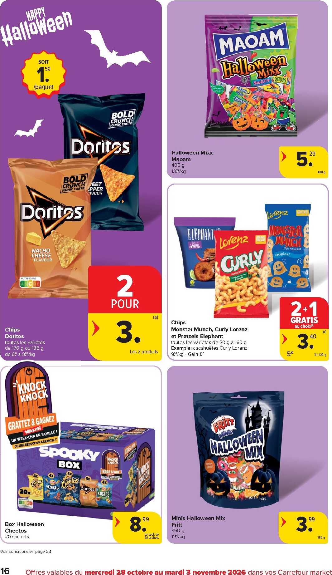 carrefour - Carrefour Market folder voor volgende week van woensdag 28/10/2026 tot dinsdag 03/11/2026 - page: 16