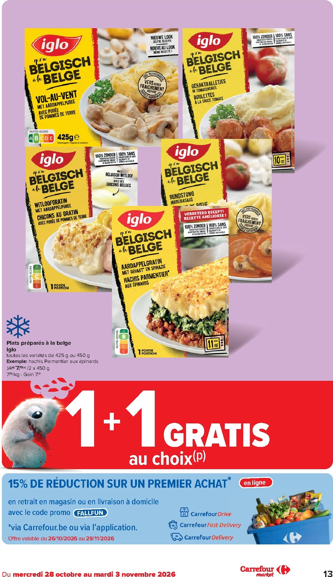 carrefour - Carrefour Market folder voor volgende week van woensdag 28/10/2026 tot dinsdag 03/11/2026 - page: 13