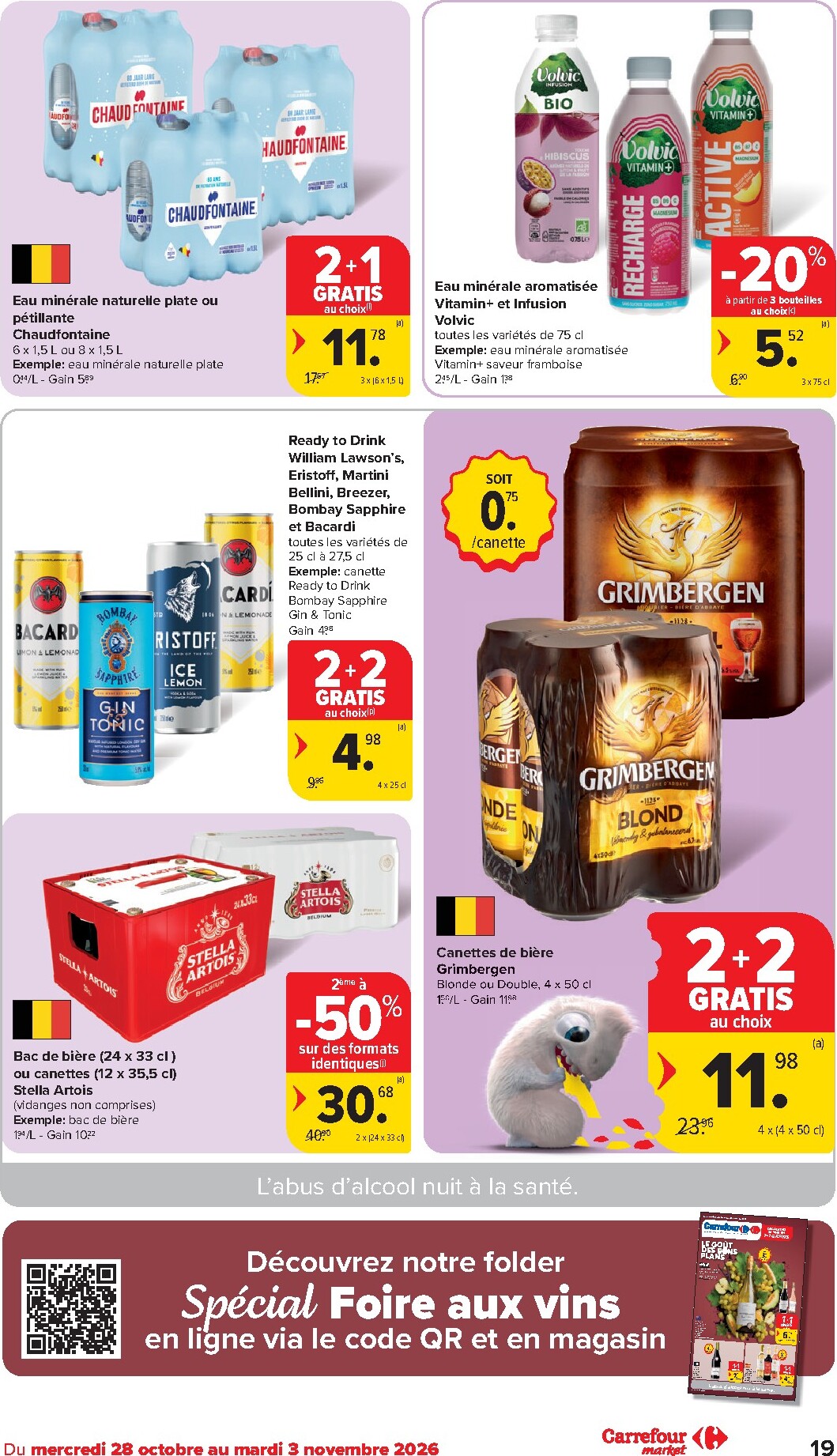 carrefour - Carrefour Market folder voor volgende week van woensdag 28/10/2026 tot dinsdag 03/11/2026 - page: 19