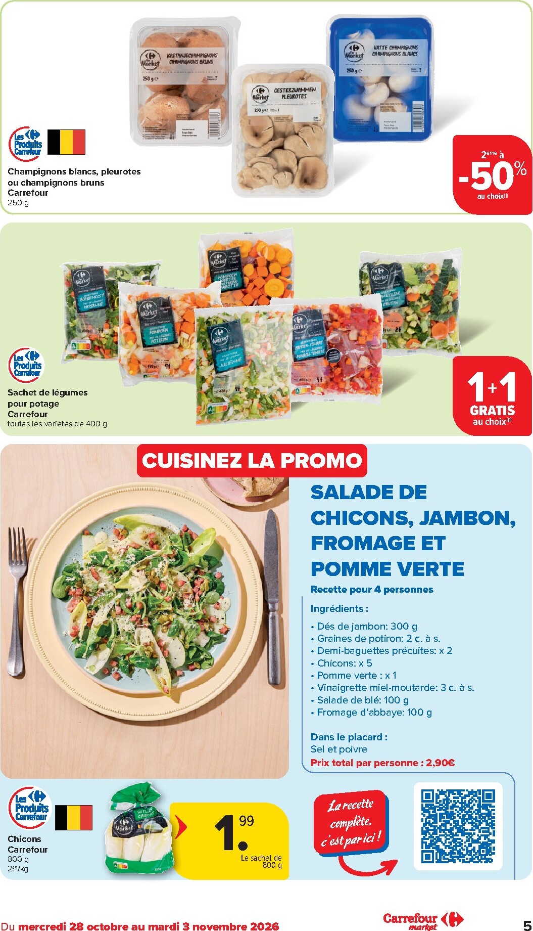 carrefour - Carrefour Market folder voor volgende week van woensdag 28/10/2026 tot dinsdag 03/11/2026 - page: 5