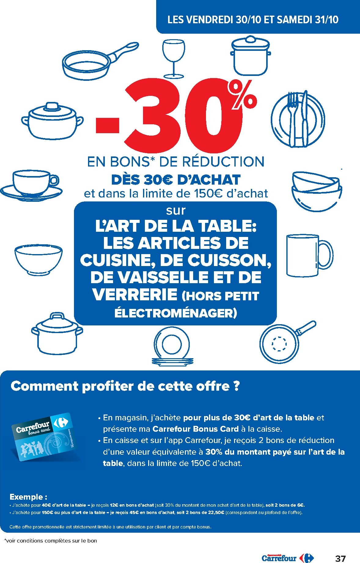 carrefour - Carrefour Hypermarchés folder voor volgende week van woensdag 28/10/2026 tot maandag 09/11/2026 - page: 37