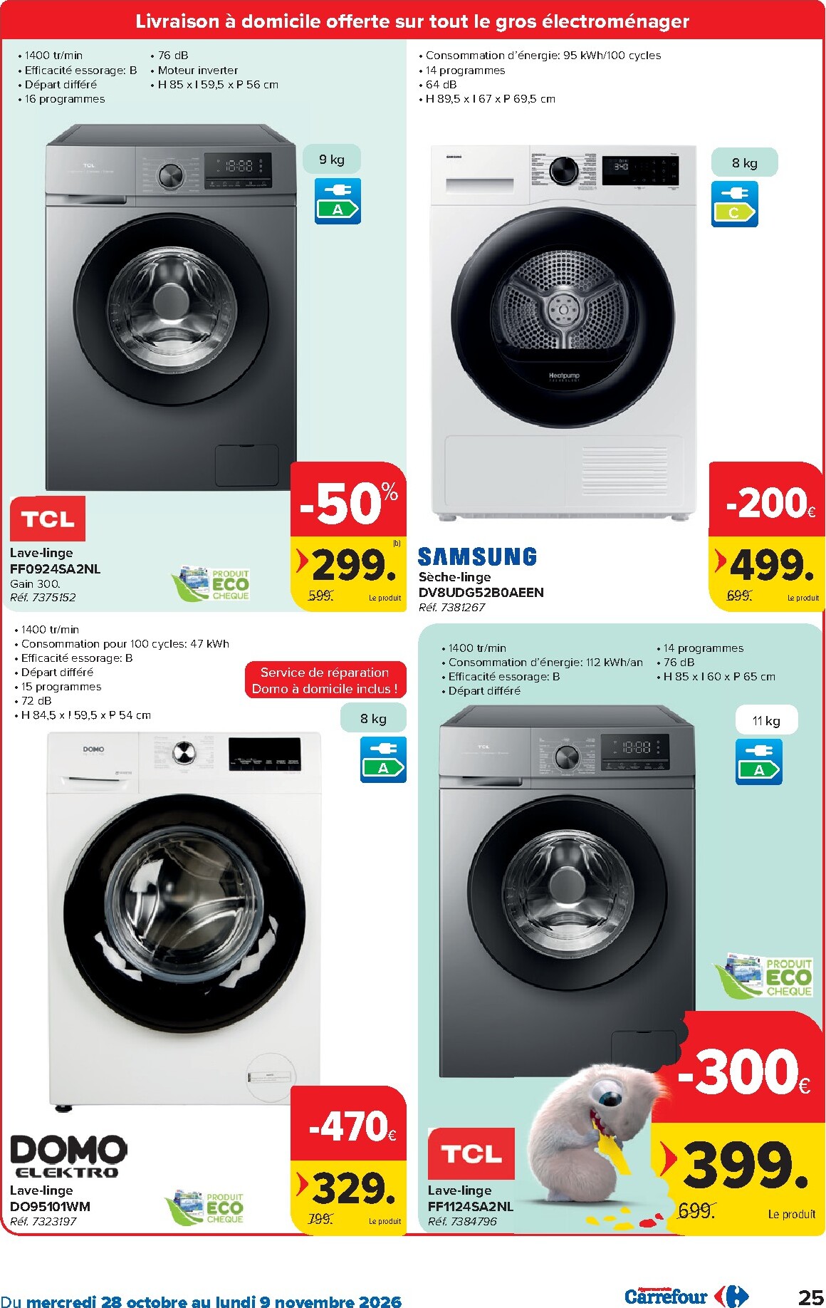 carrefour - Carrefour Hypermarchés folder voor volgende week van woensdag 28/10/2026 tot maandag 09/11/2026 - page: 25