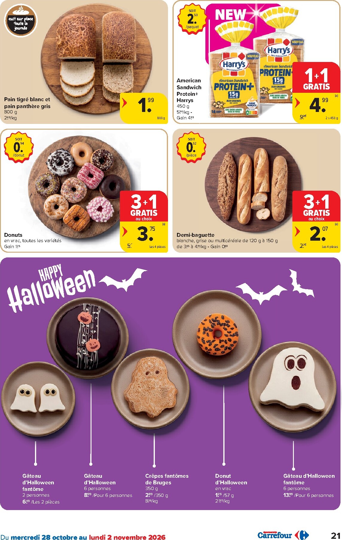 carrefour - Carrefour Hypermarchés folder voor volgende week van woensdag 28/10/2026 tot maandag 09/11/2026 - page: 21