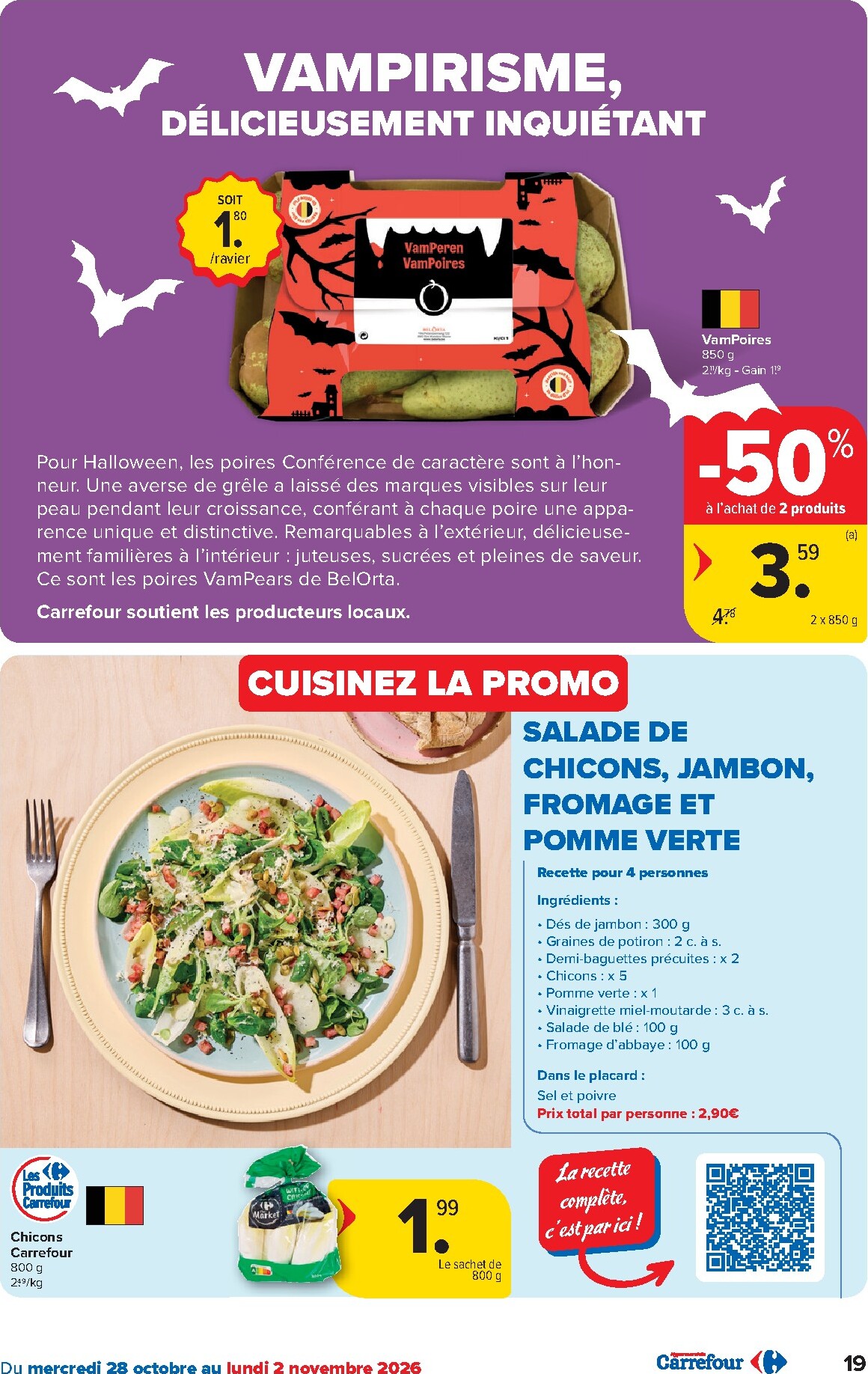 carrefour - Carrefour Hypermarchés folder voor volgende week van woensdag 28/10/2026 tot maandag 09/11/2026 - page: 19