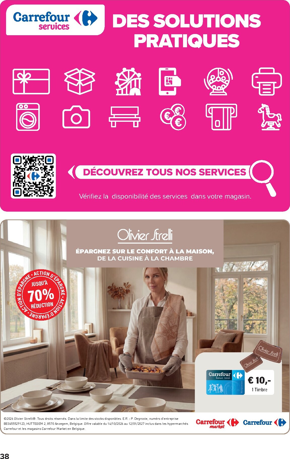 carrefour - Carrefour Hypermarchés folder voor volgende week van woensdag 28/10/2026 tot maandag 09/11/2026 - page: 38