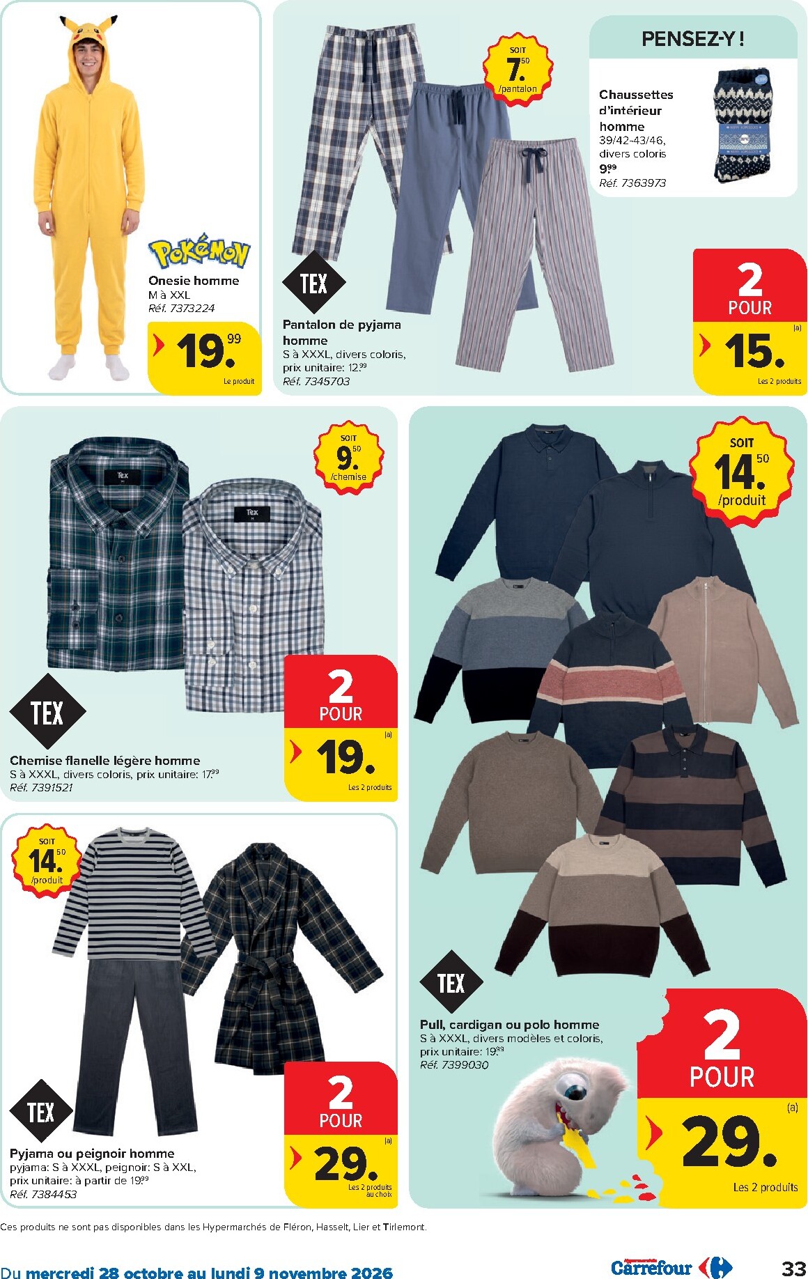 carrefour - Carrefour Hypermarchés folder voor volgende week van woensdag 28/10/2026 tot maandag 09/11/2026 - page: 33