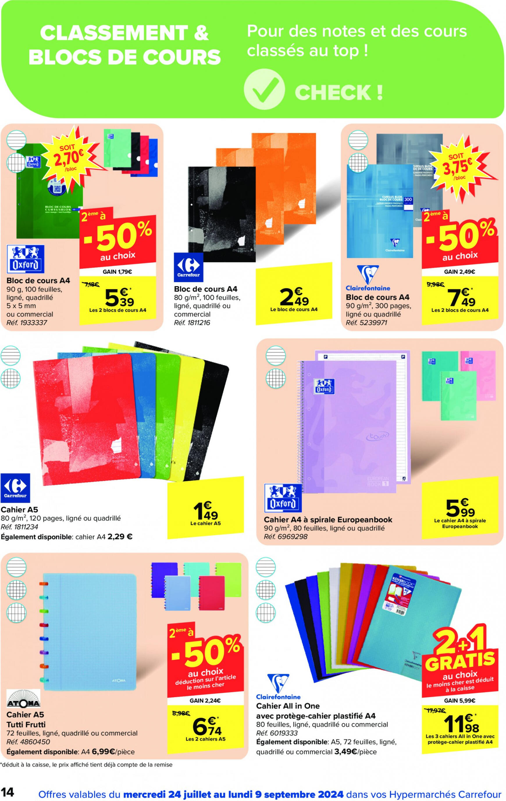 carrefour - Carrefour folder huidig 24.07. - 09.09. - page: 14