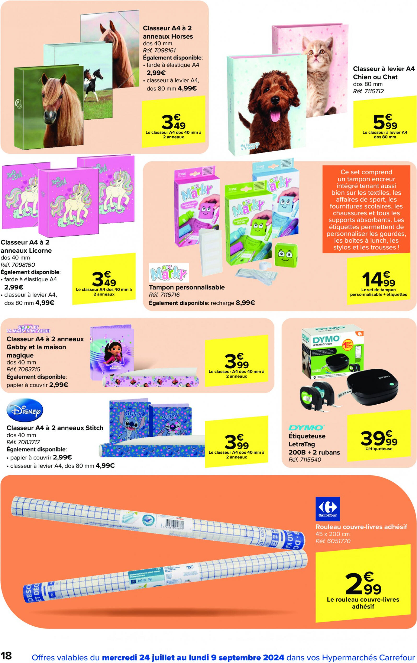 carrefour - Carrefour folder huidig 24.07. - 09.09. - page: 18