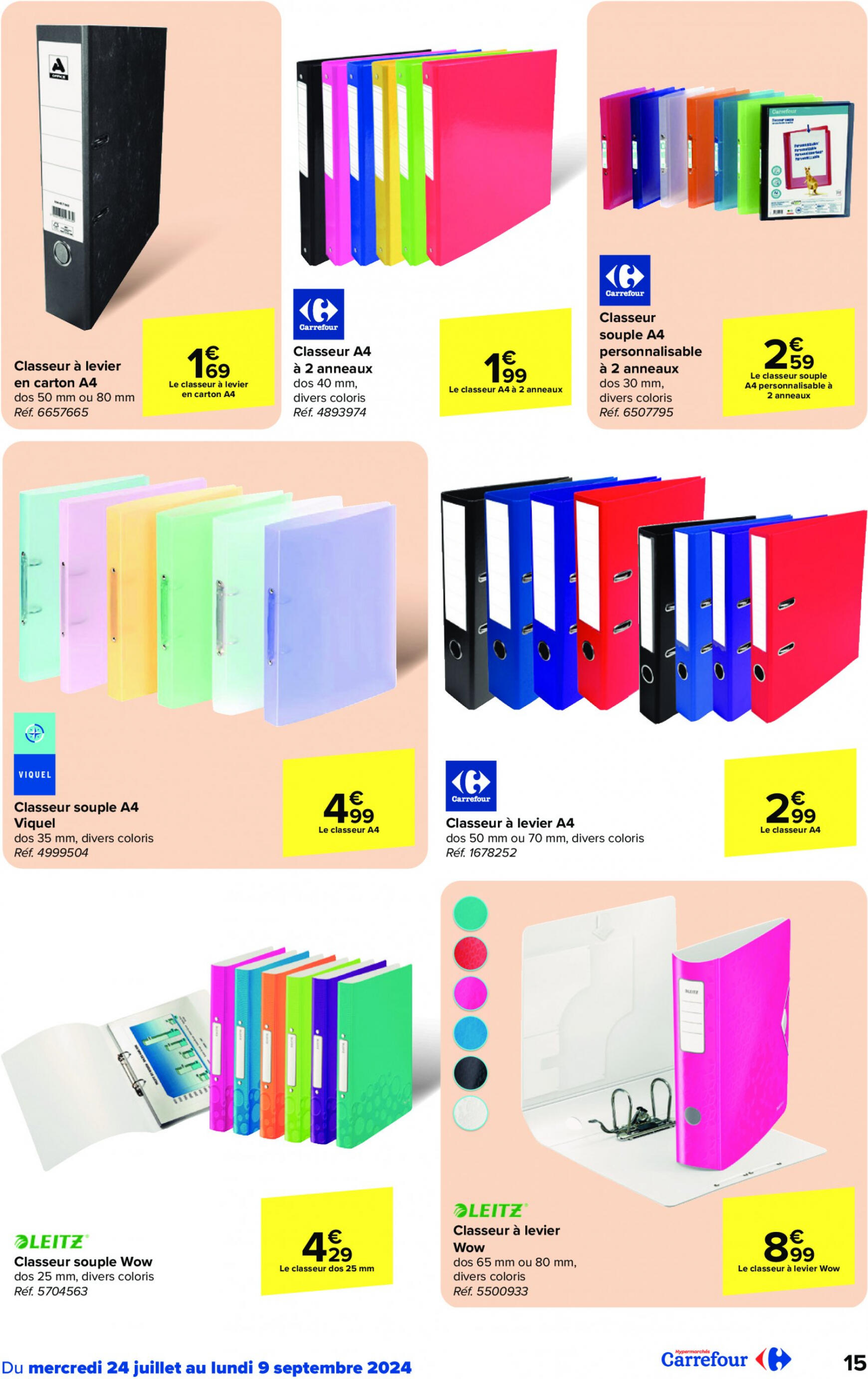 carrefour - Carrefour folder huidig 24.07. - 09.09. - page: 15