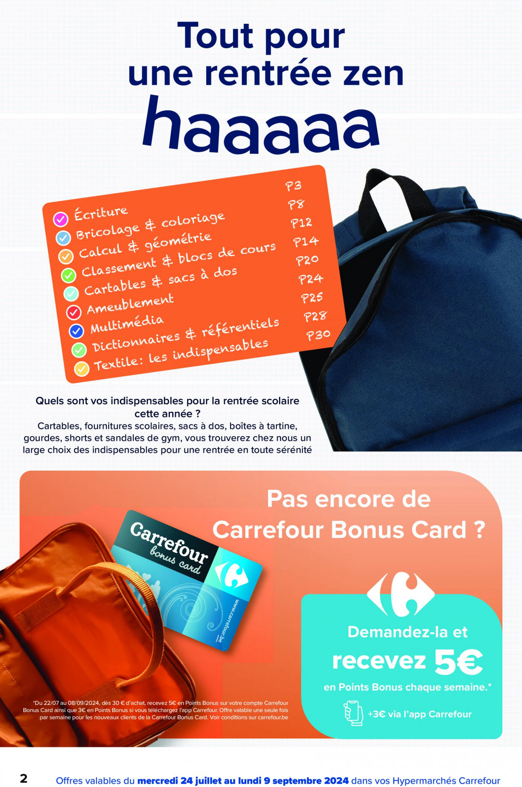 carrefour - Carrefour folder huidig 24.07. - 09.09. - page: 2