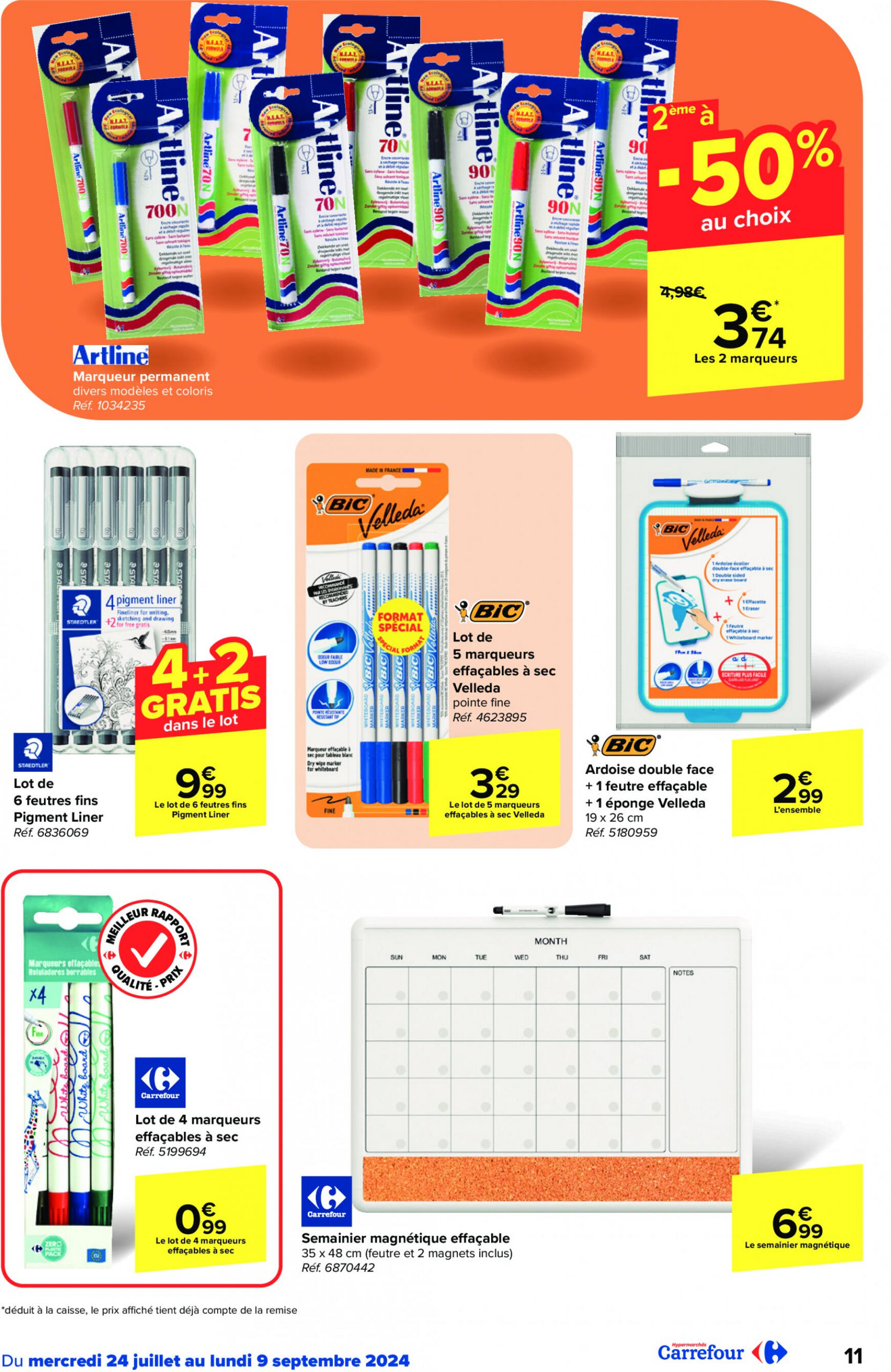 carrefour - Carrefour folder huidig 24.07. - 09.09. - page: 11