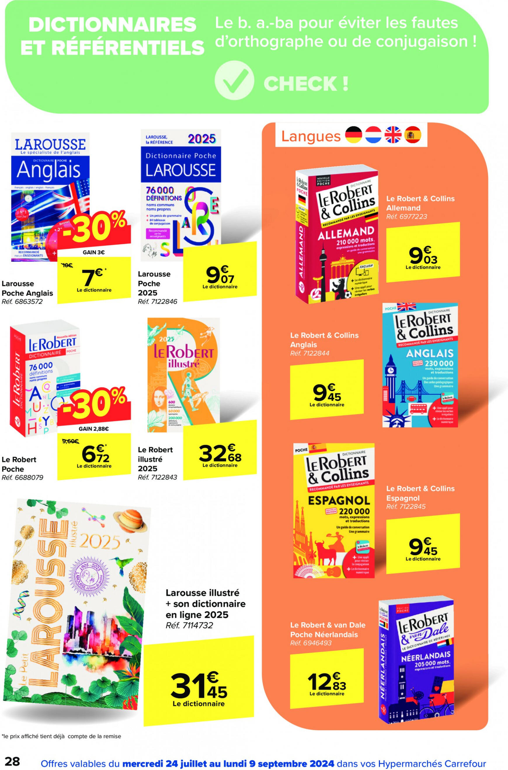 carrefour - Carrefour folder huidig 24.07. - 09.09. - page: 28