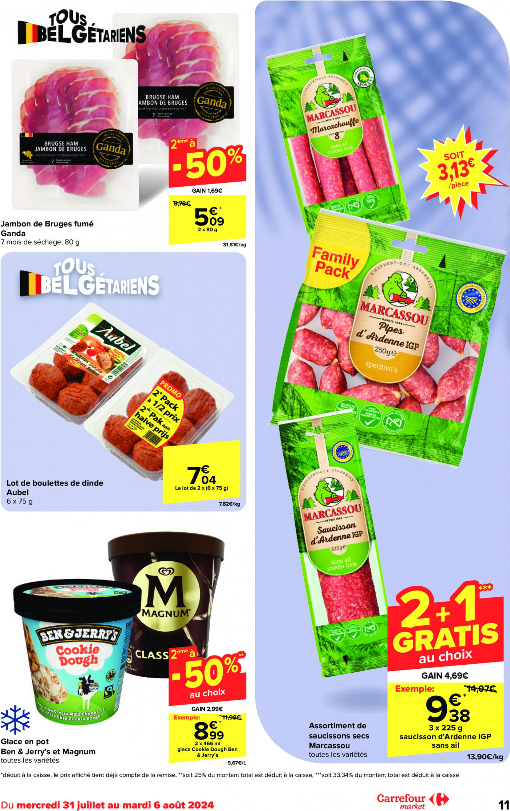 carrefour - Carrefour Market folder huidig 31.07. - 06.08. - page: 11