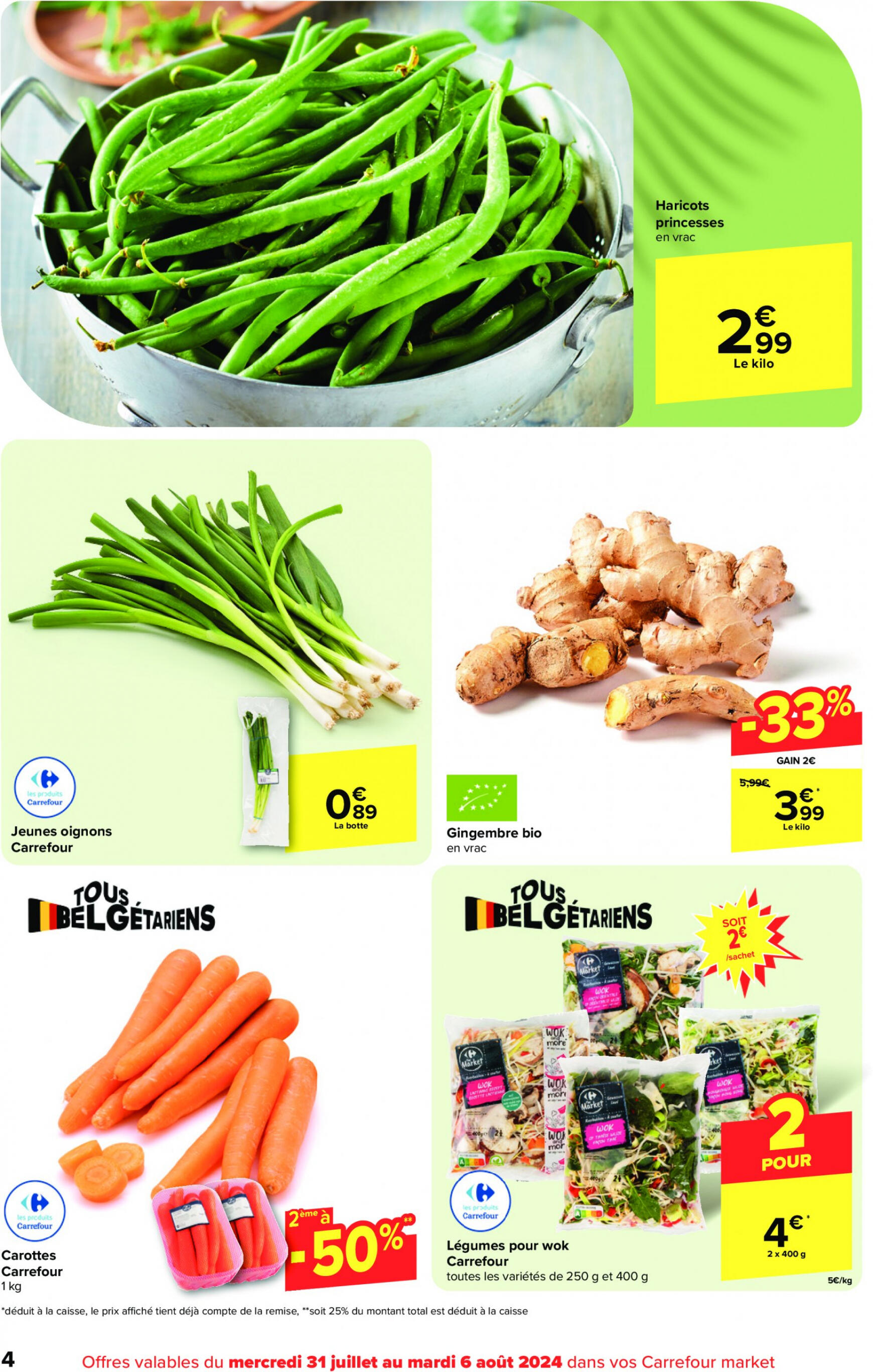 carrefour - Carrefour Market folder huidig 31.07. - 06.08. - page: 4