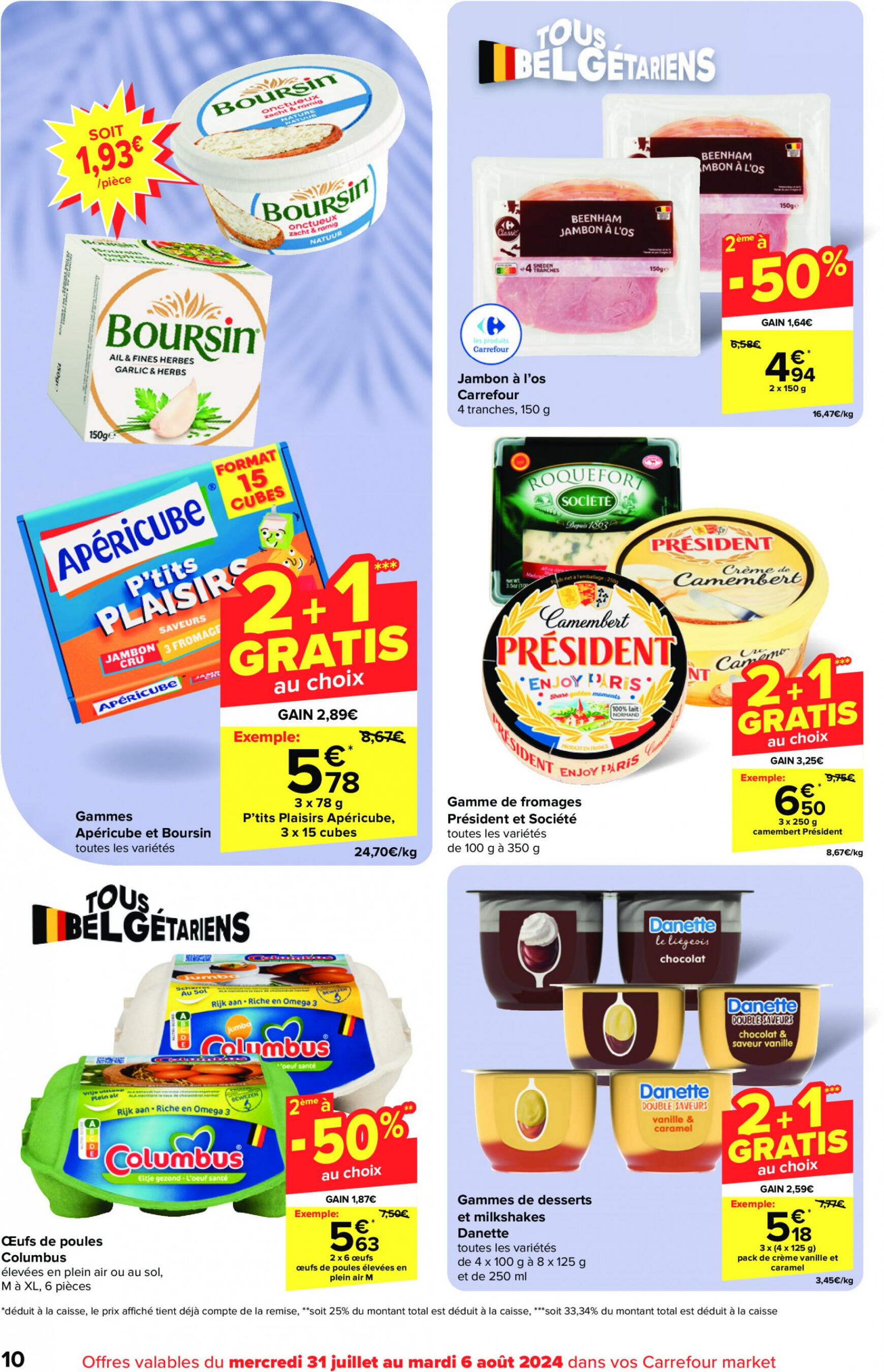 carrefour - Carrefour Market folder huidig 31.07. - 06.08. - page: 10