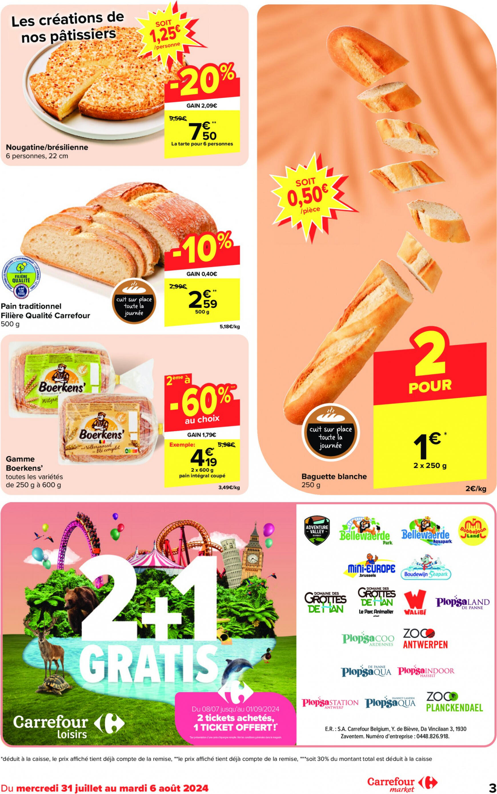 carrefour - Carrefour Market folder huidig 31.07. - 06.08. - page: 3