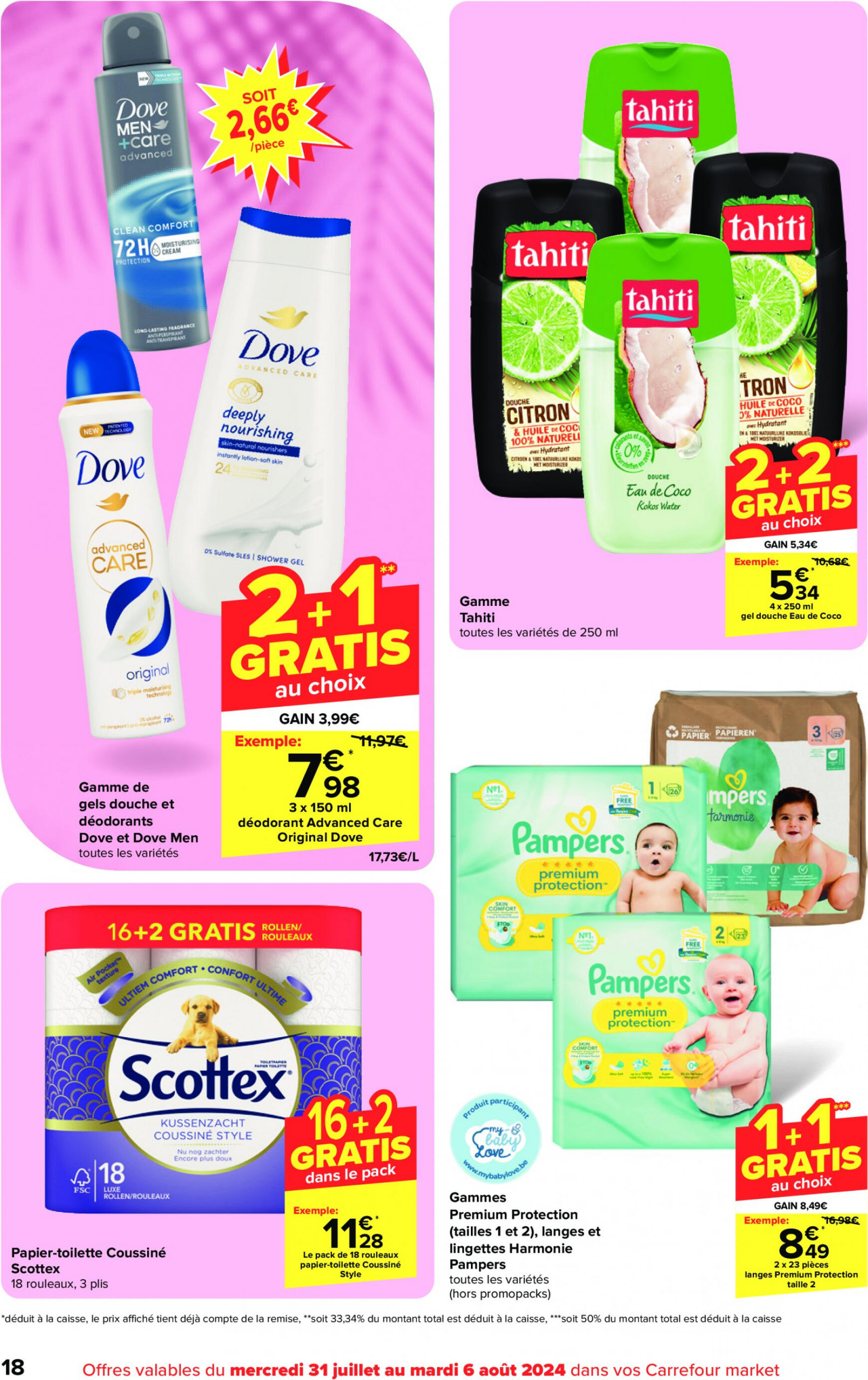 carrefour - Carrefour Market folder huidig 31.07. - 06.08. - page: 18