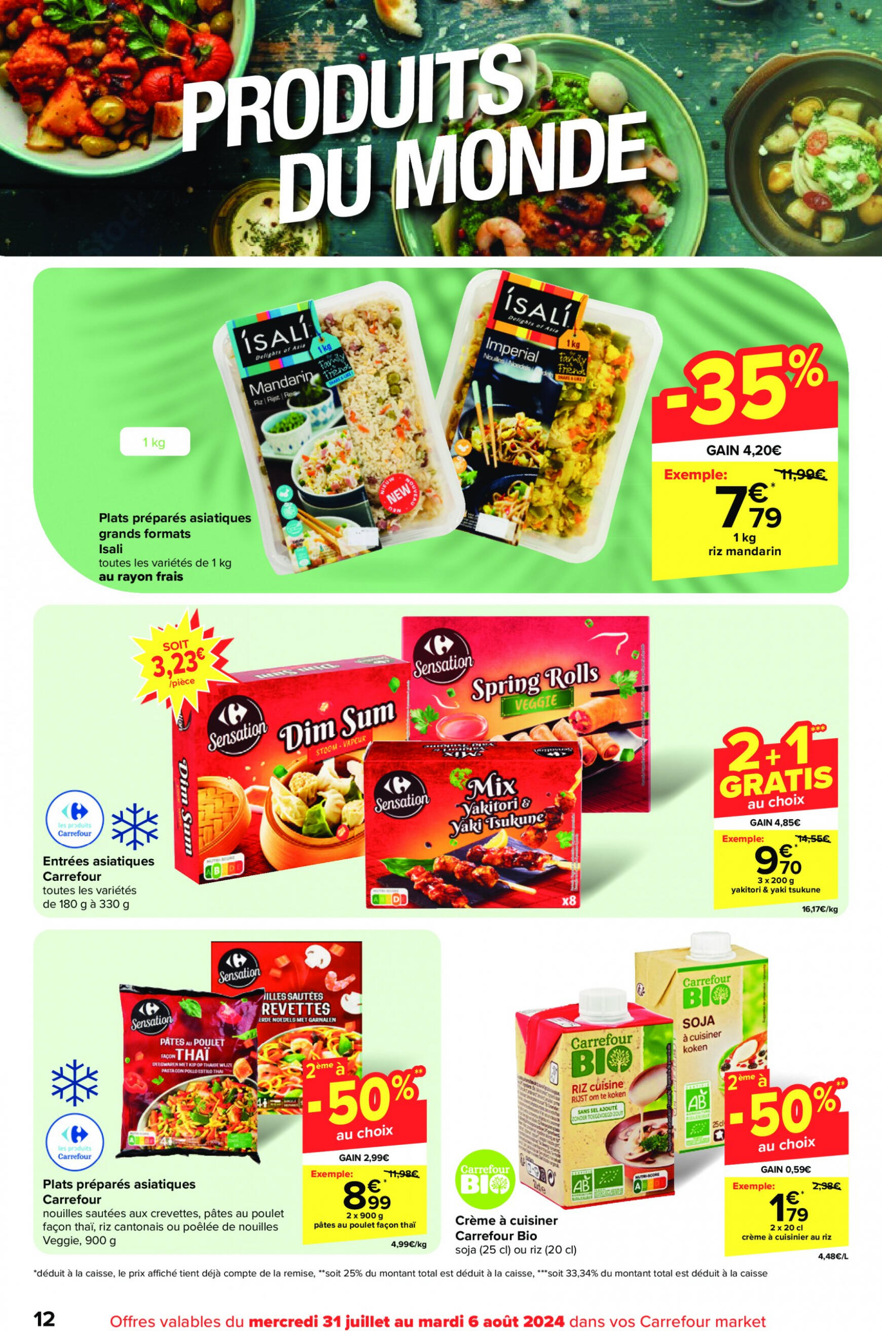 carrefour - Carrefour Market folder huidig 31.07. - 06.08. - page: 12