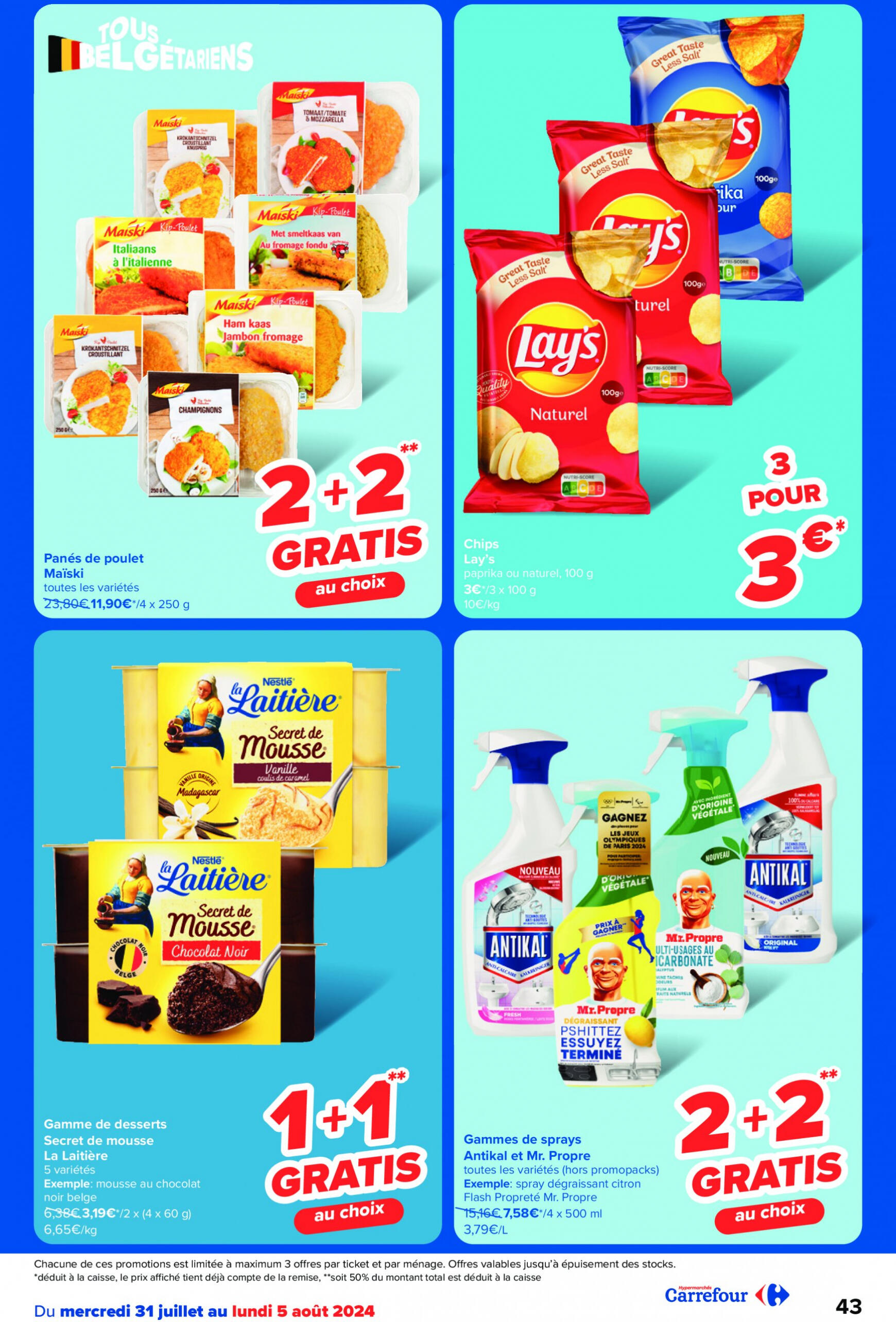 carrefour - Carrefour Hypermarchés folder huidig 31.07. - 15.08. - page: 43