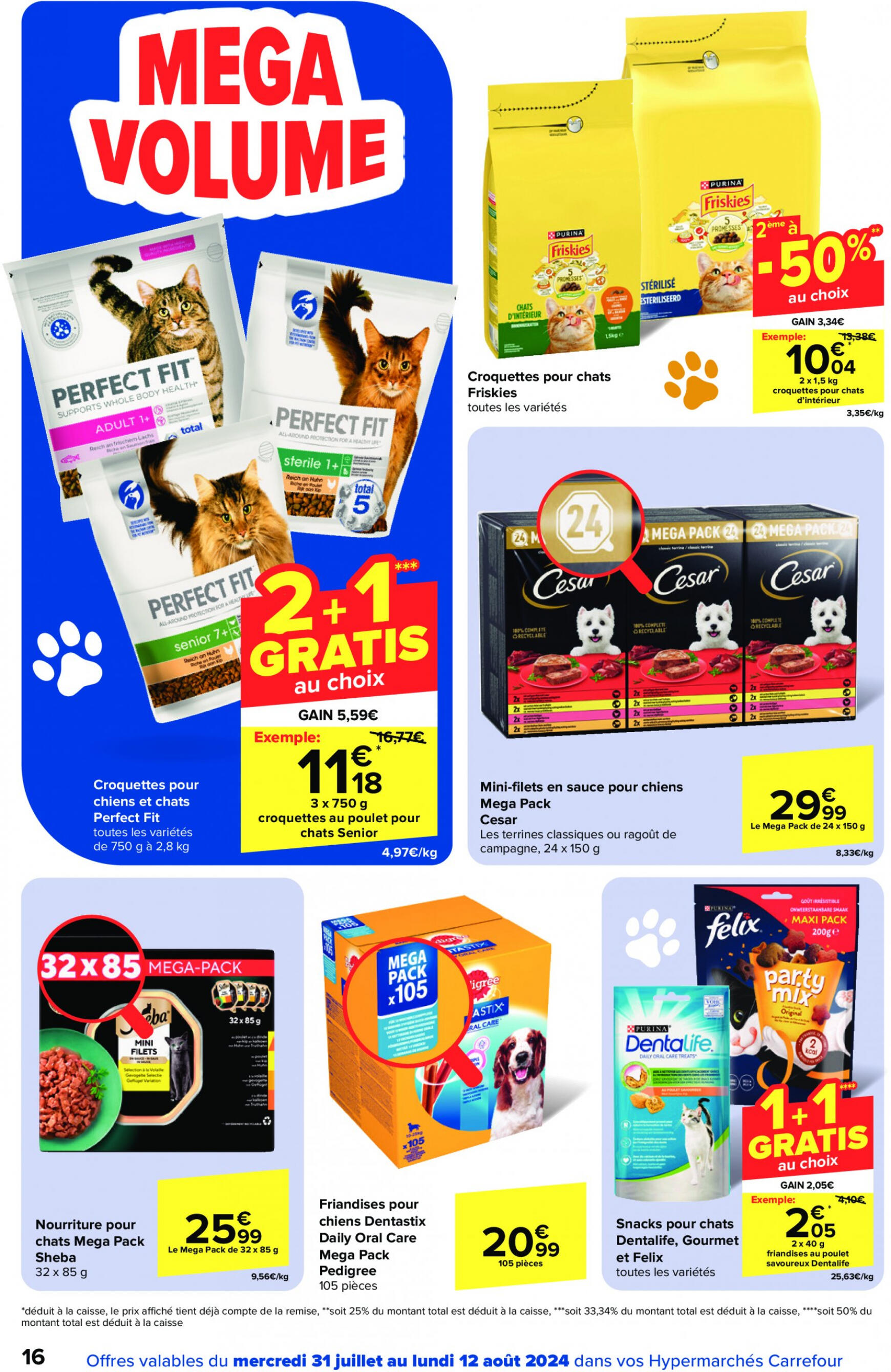 carrefour - Carrefour Hypermarchés folder huidig 31.07. - 15.08. - page: 16