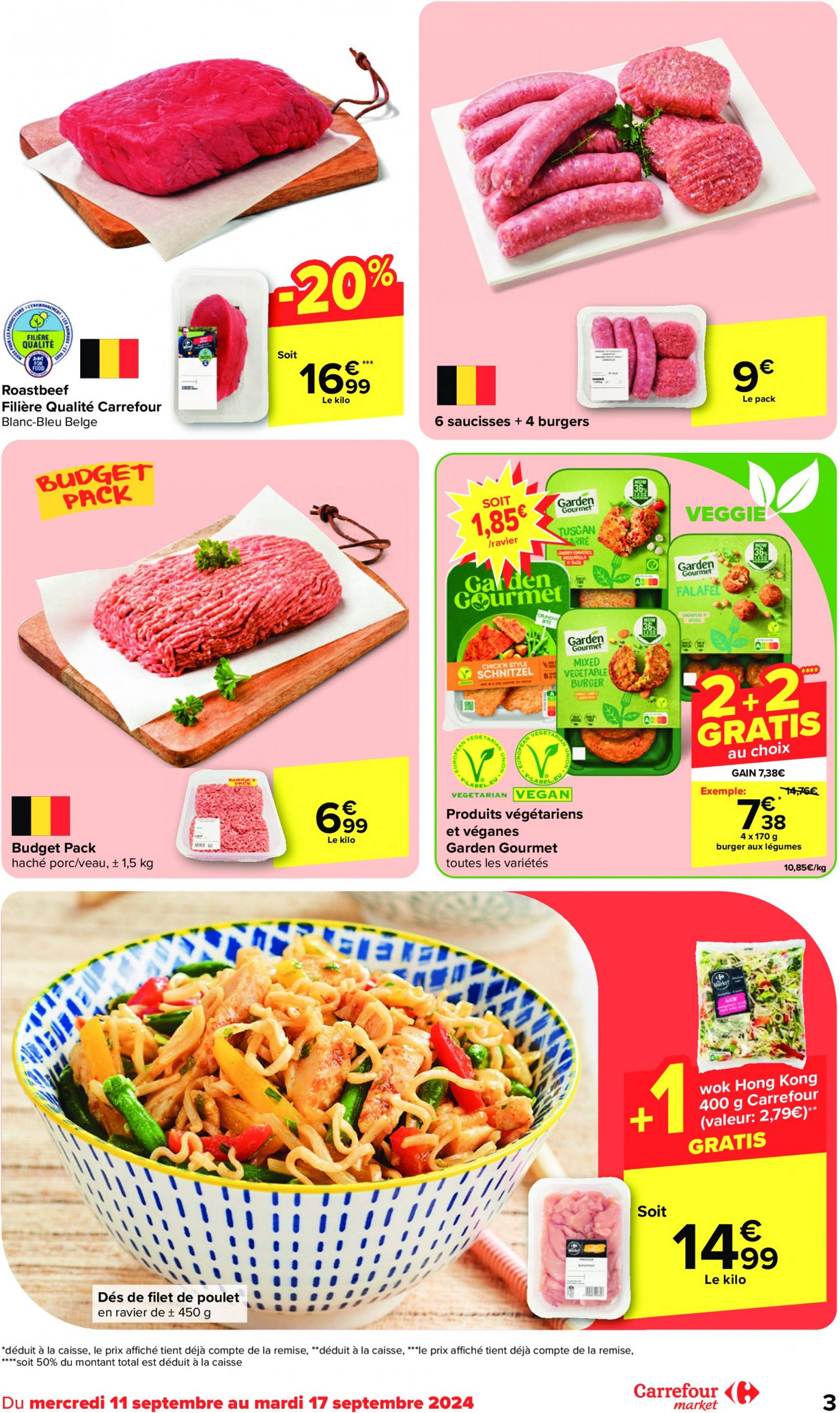 carrefour - Carrefour Market folder huidig 11.09. - 17.09. - page: 3