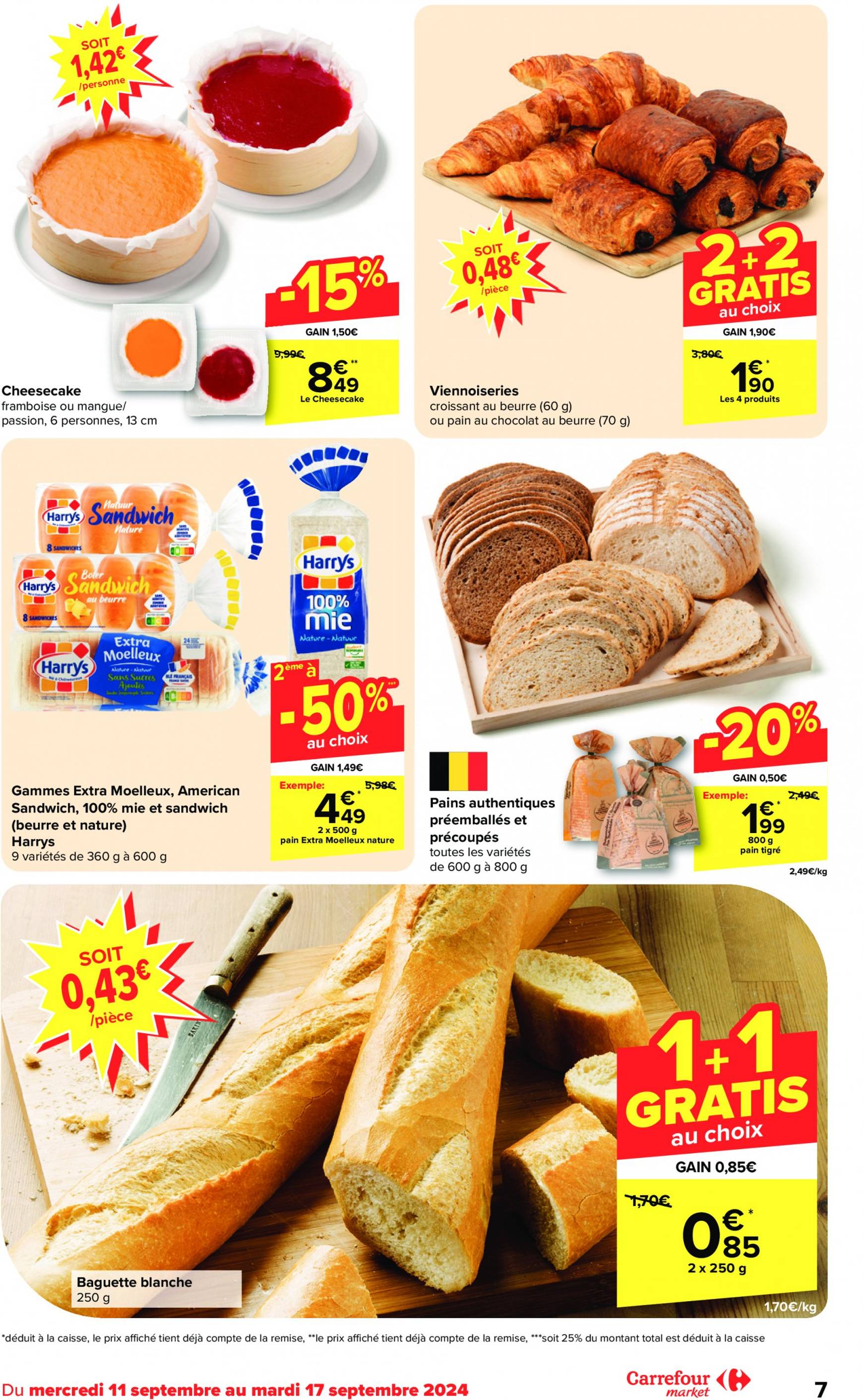 carrefour - Carrefour Market folder huidig 11.09. - 17.09. - page: 7