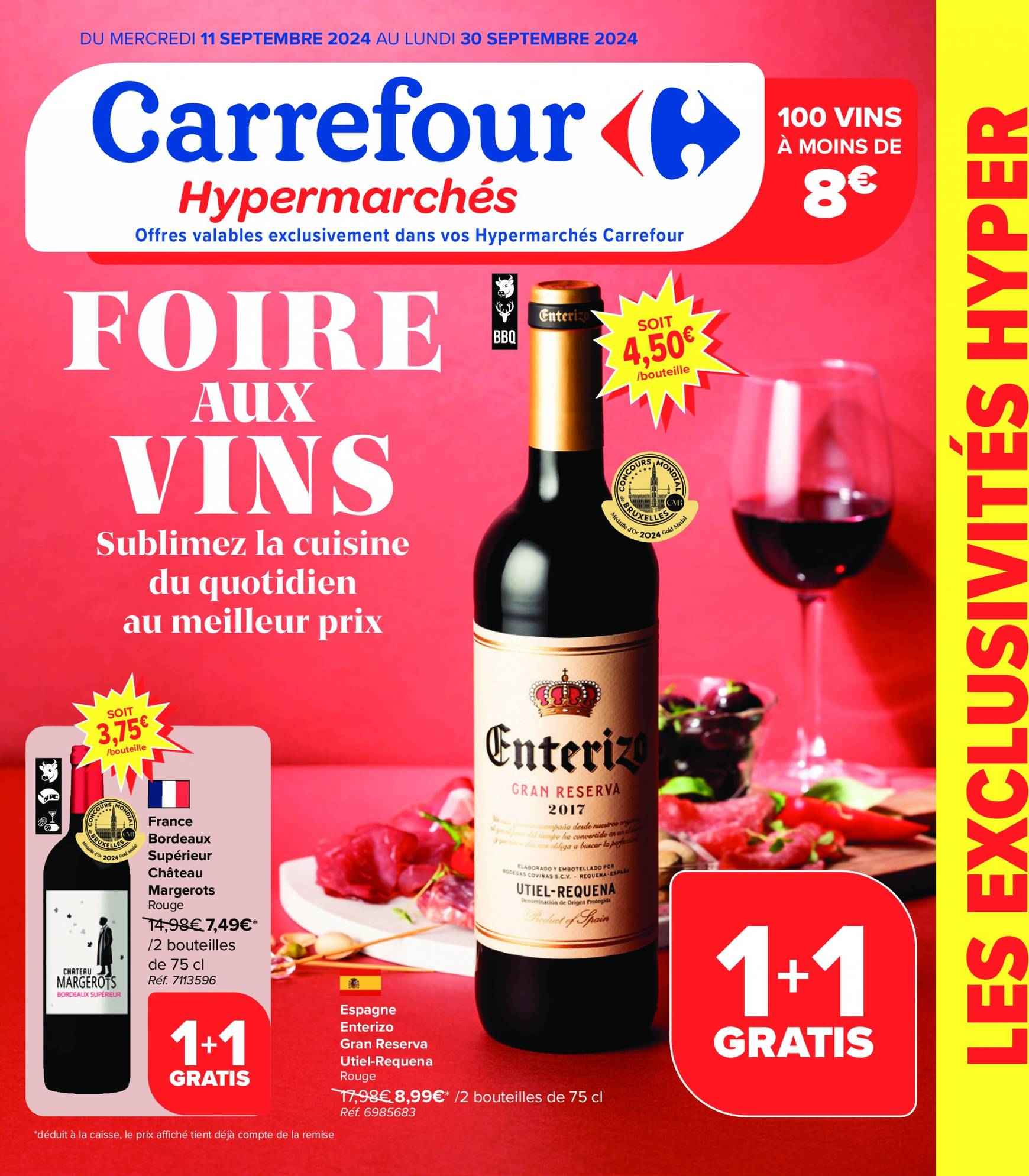 carrefour - Carrefour - Foire aux Vins folder huidig 11.09. - 30.09. - page: 29