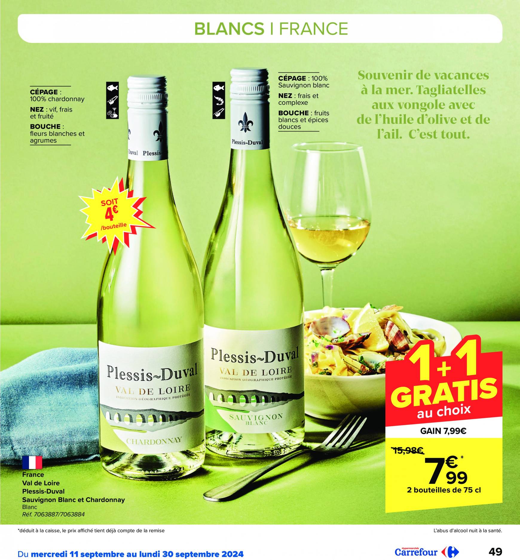 carrefour - Carrefour - Foire aux Vins folder huidig 11.09. - 30.09. - page: 49