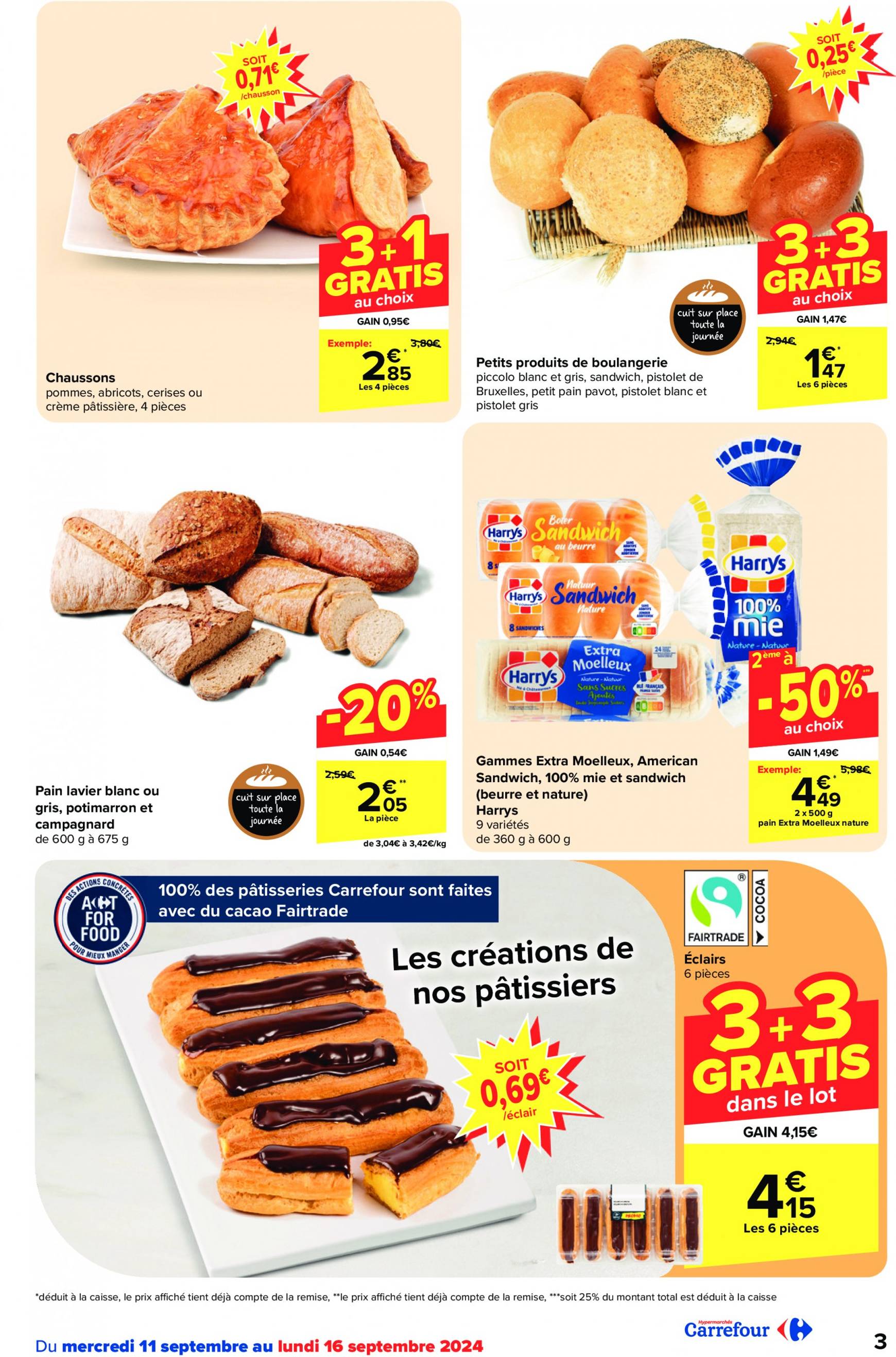 carrefour - Carrefour Hypermarchés folder huidig 11.09. - 23.09. - page: 3