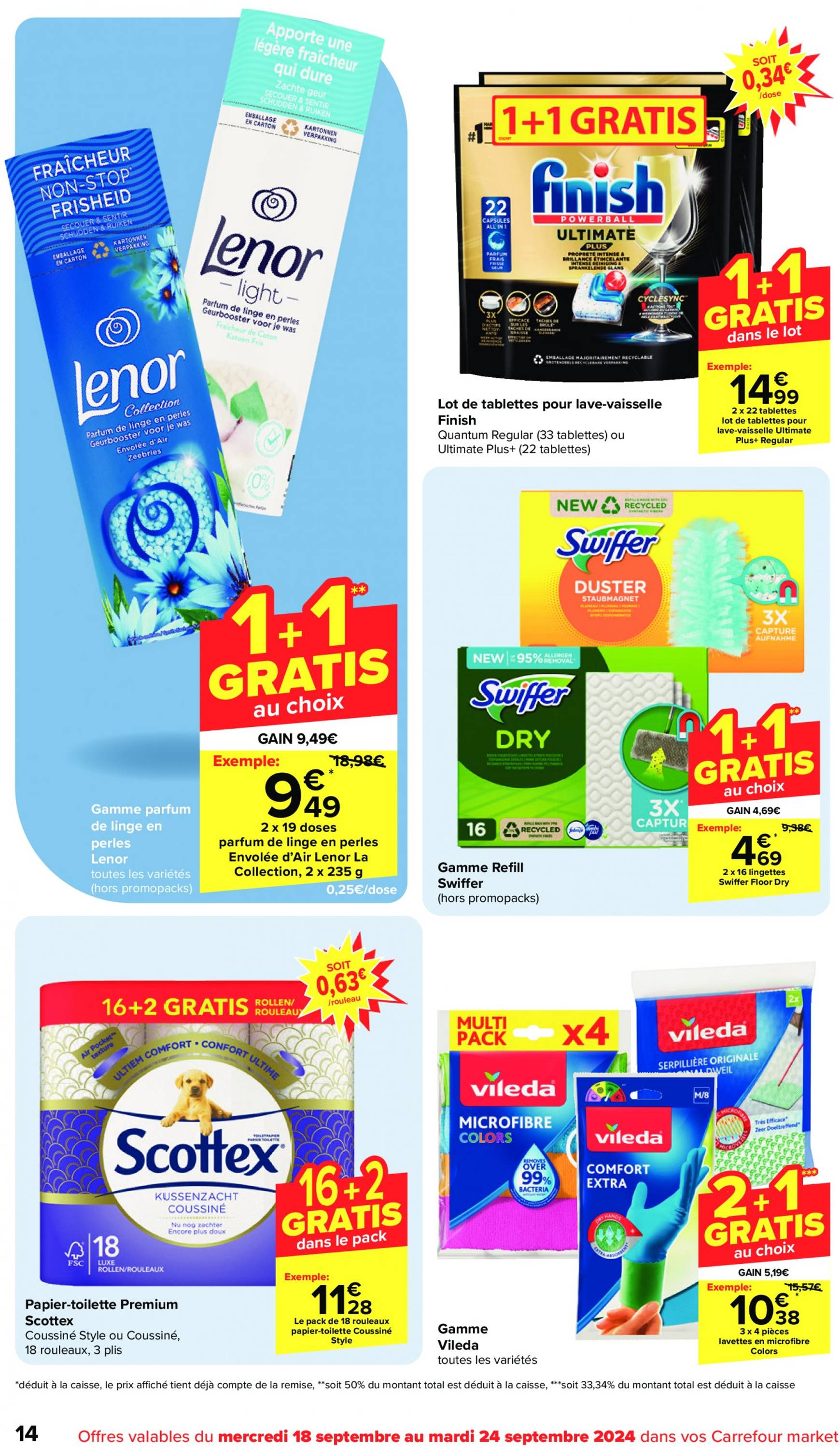 carrefour - Carrefour Market folder huidig 18.09. - 24.09. - page: 14