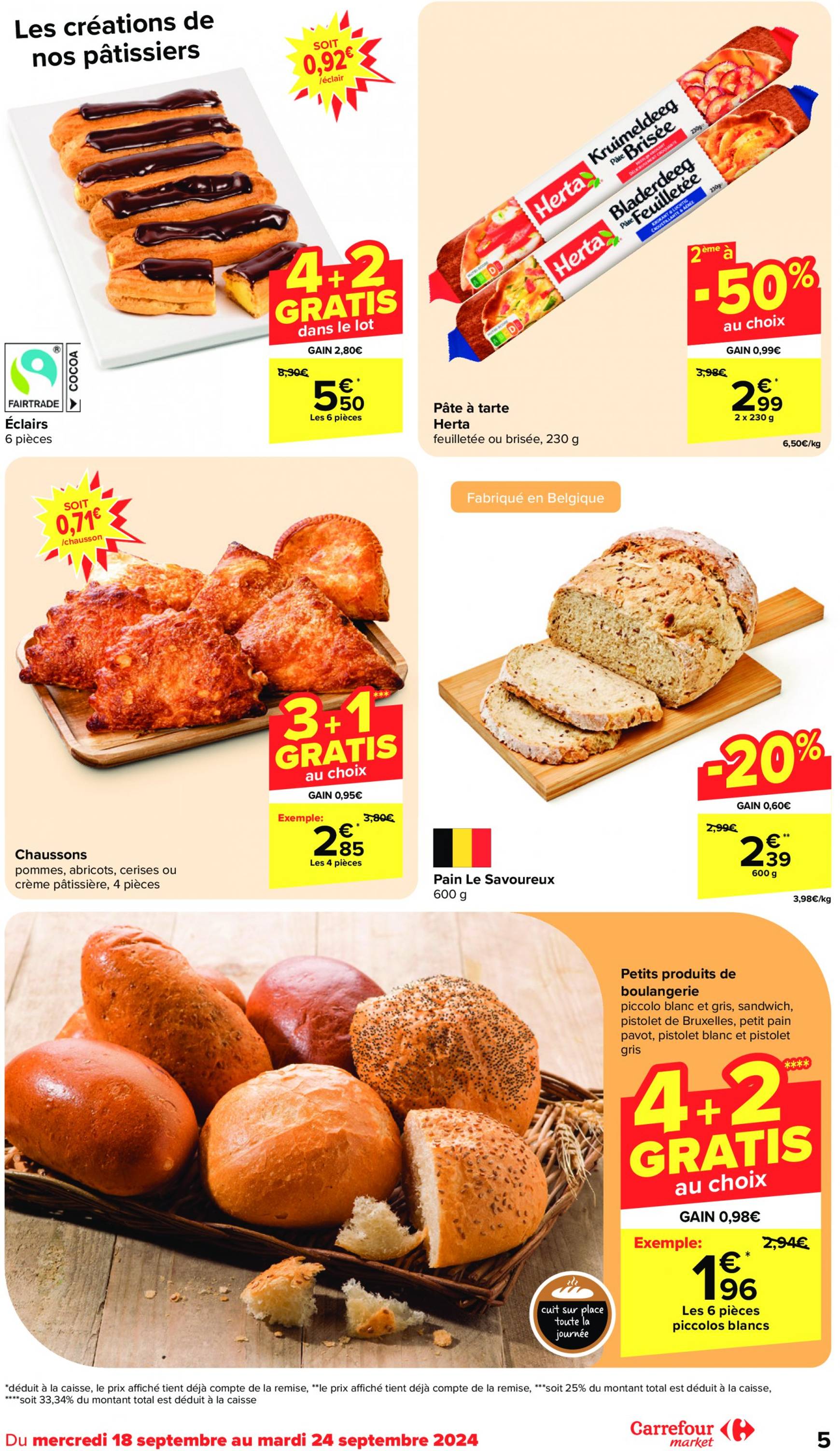 carrefour - Carrefour Market folder huidig 18.09. - 24.09. - page: 5