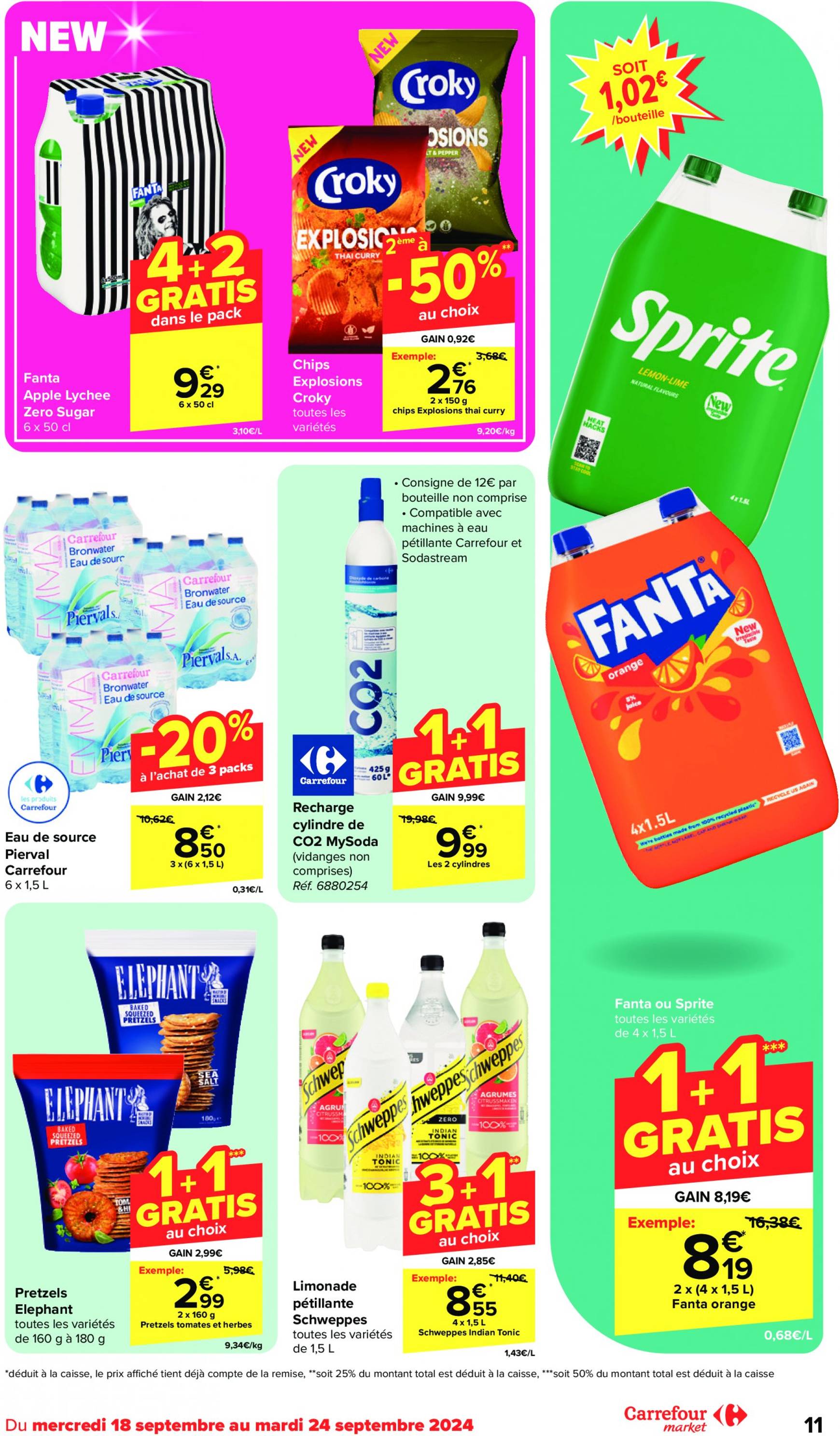 carrefour - Carrefour Market folder huidig 18.09. - 24.09. - page: 11