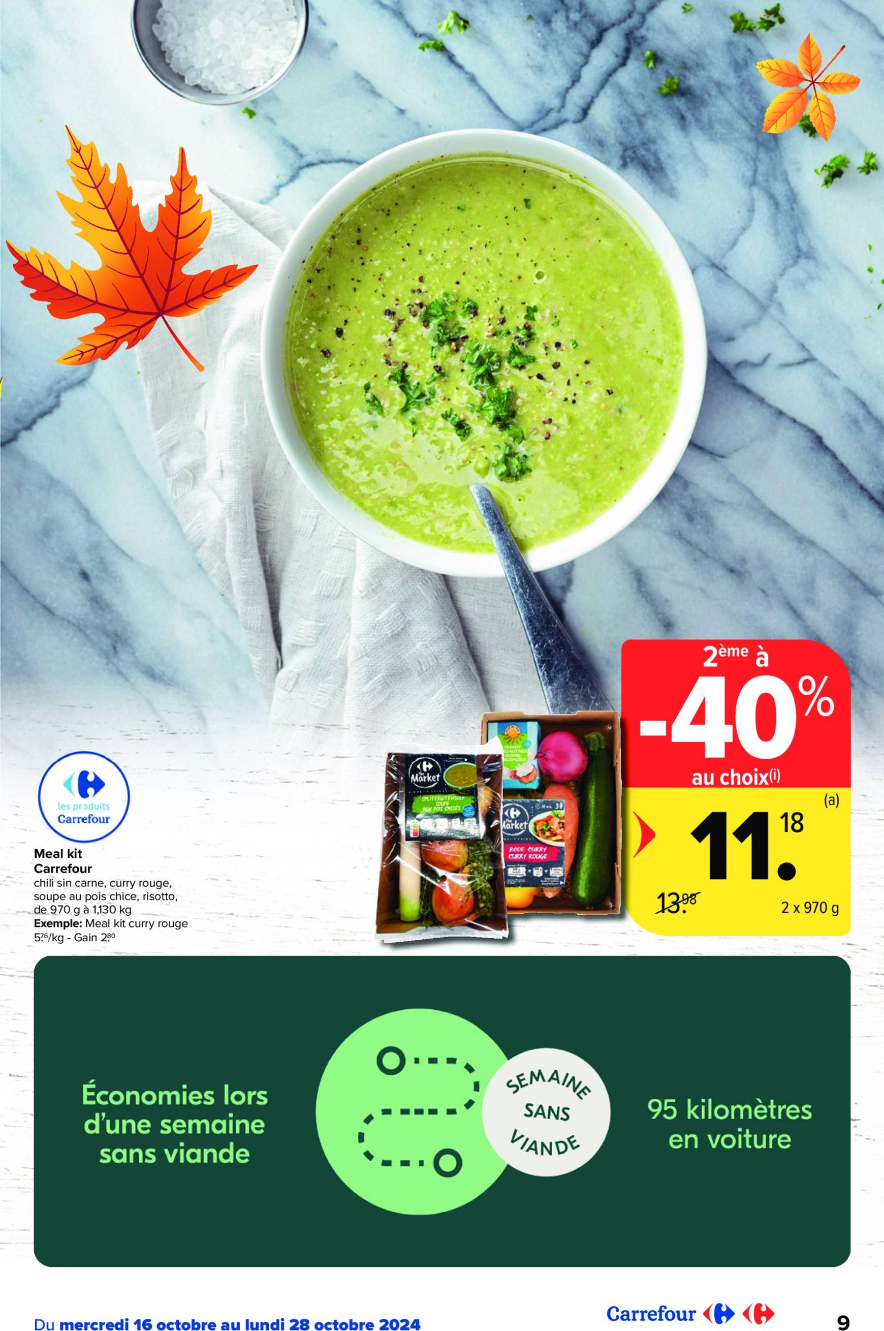 carrefour - Carrefour - Spécial Veggie folder geldig vanaf 16.10. - 28.10. - page: 9